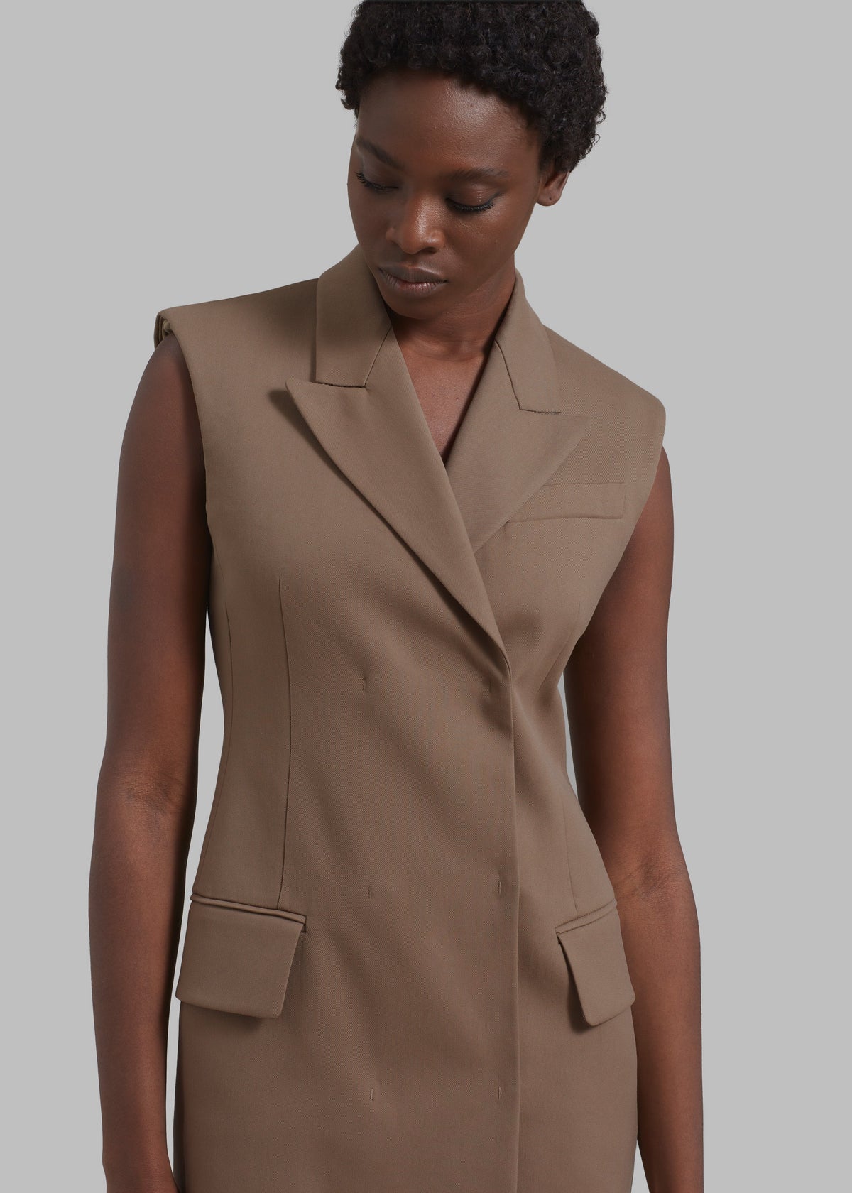 Sportmax Goloso Dress - Beige - 5