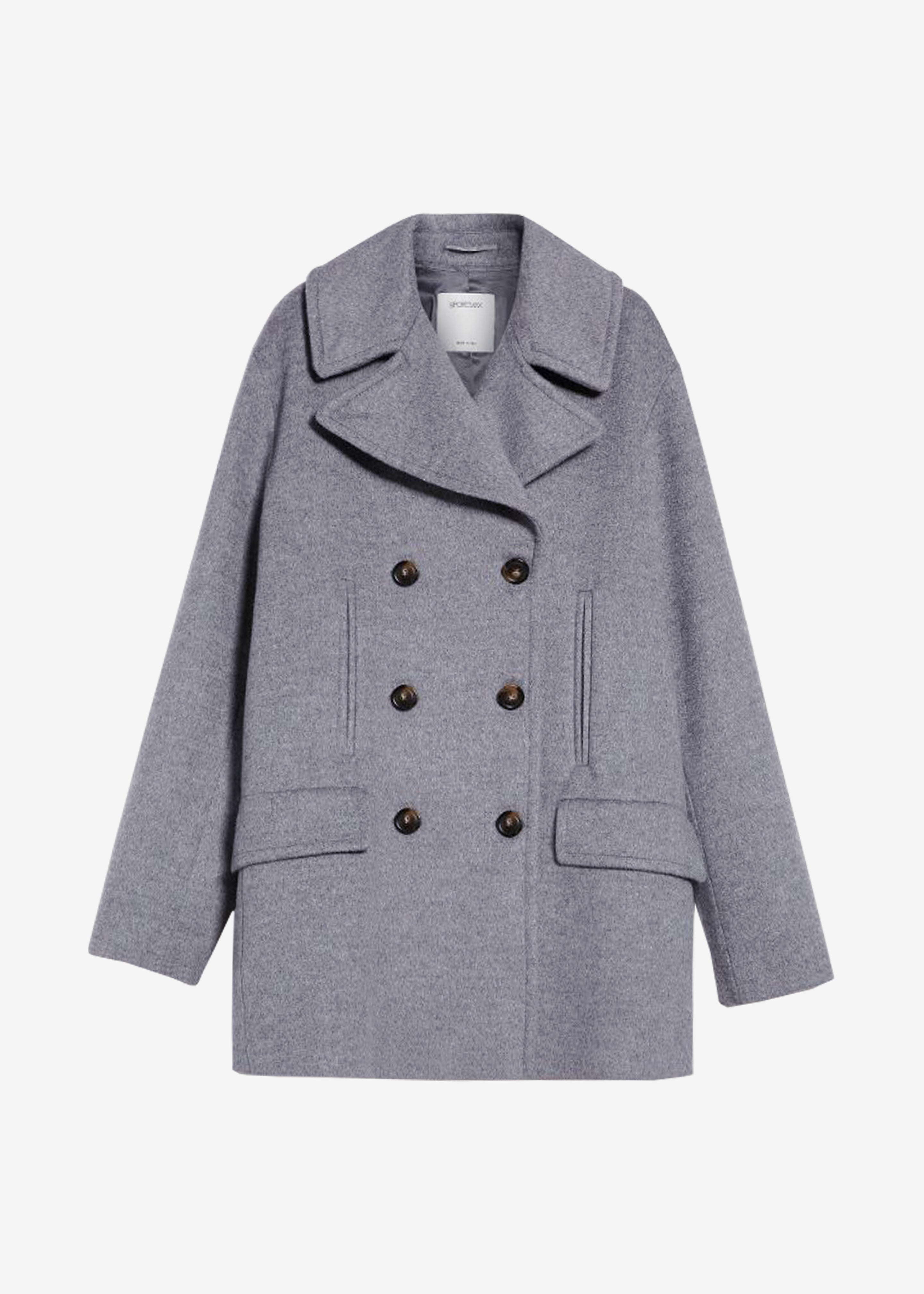 Sportmax Martora Coat - Grey - 9