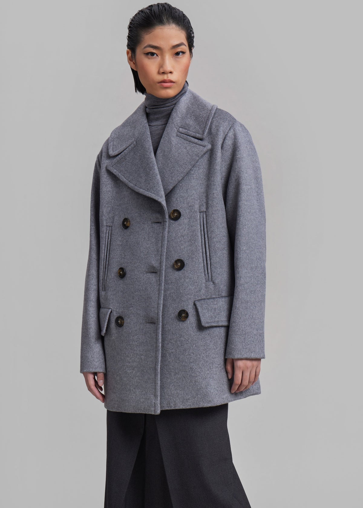 Sportmax Martora Coat - Grey - 2