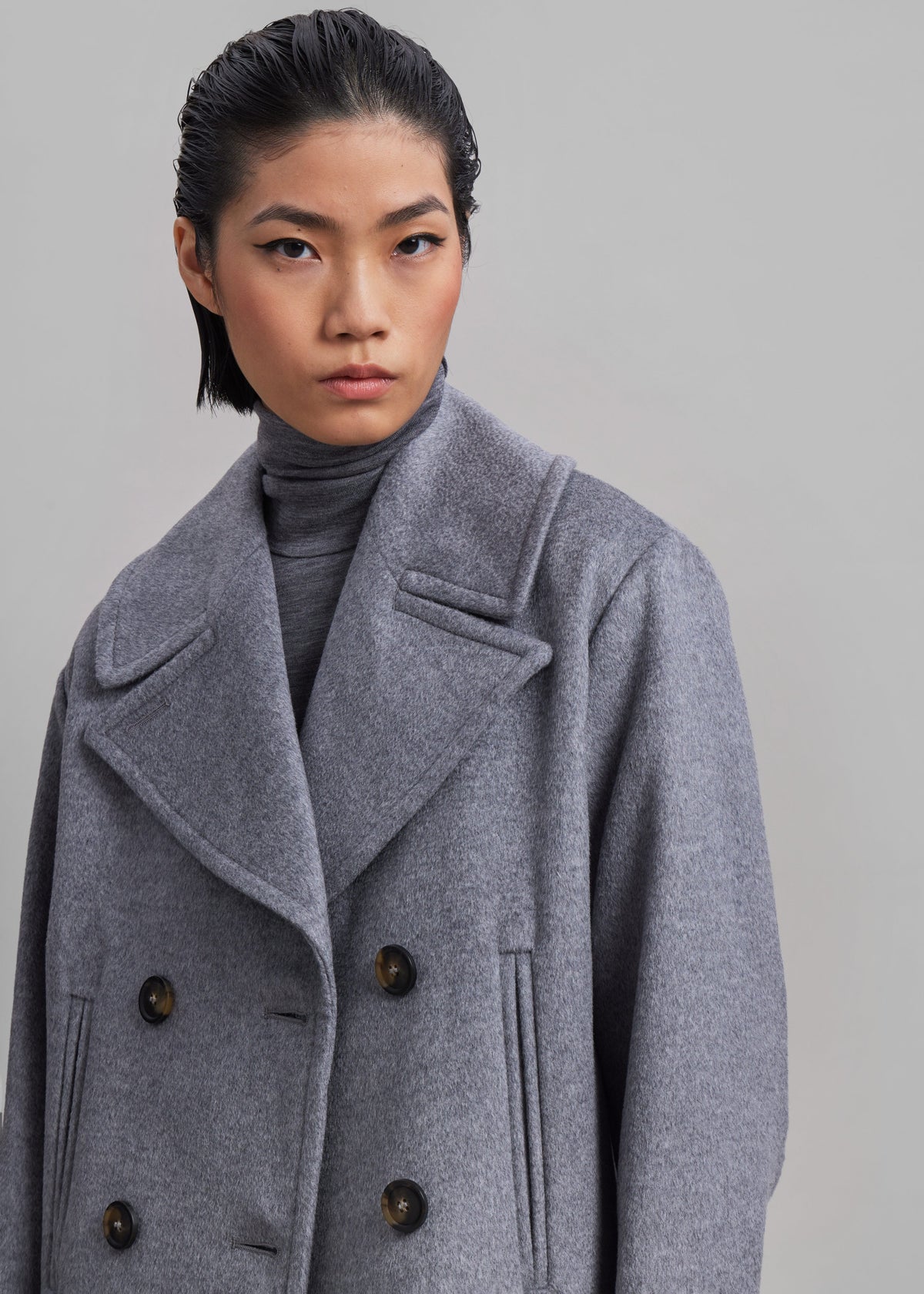 Sportmax Martora Coat - Grey - 3