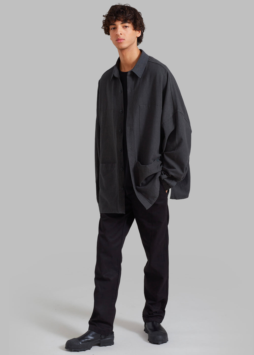 Steve Shirt - Grey Wash