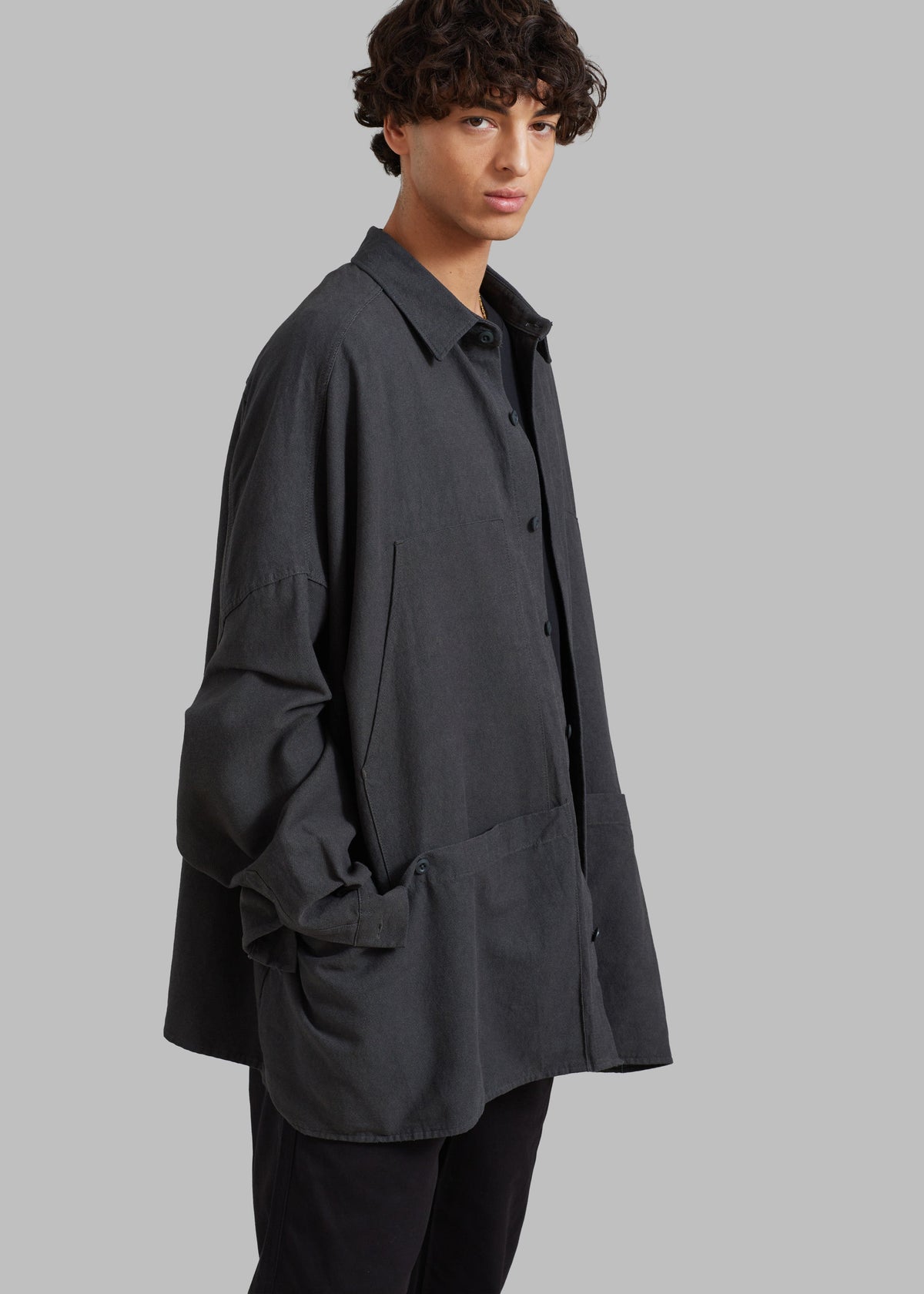 Steve Shirt - Grey Wash - 4