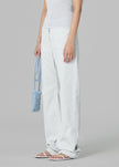 Low Classic Straight Fit Jeans - White Grey