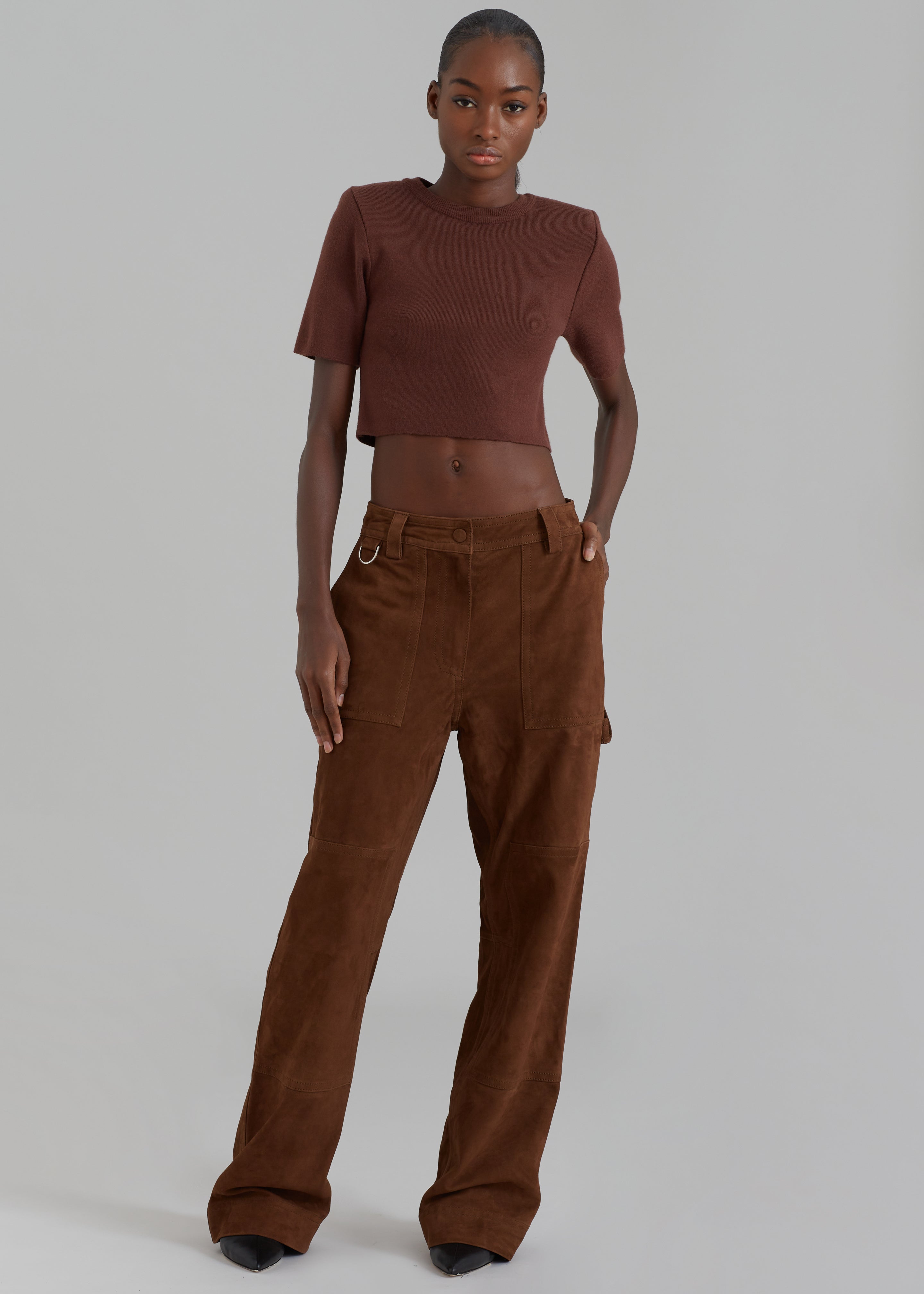 Saks Potts Rose Pants - Chocolate - 1