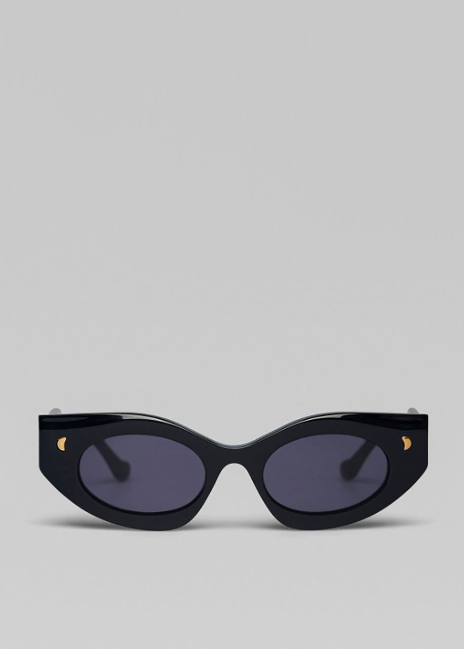 Nanushka Leonie Bio Plastic Sunglasses - Black - 1