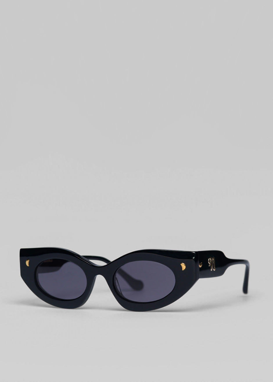 Nanushka Leonie Bio Plastic Sunglasses - Black - 1