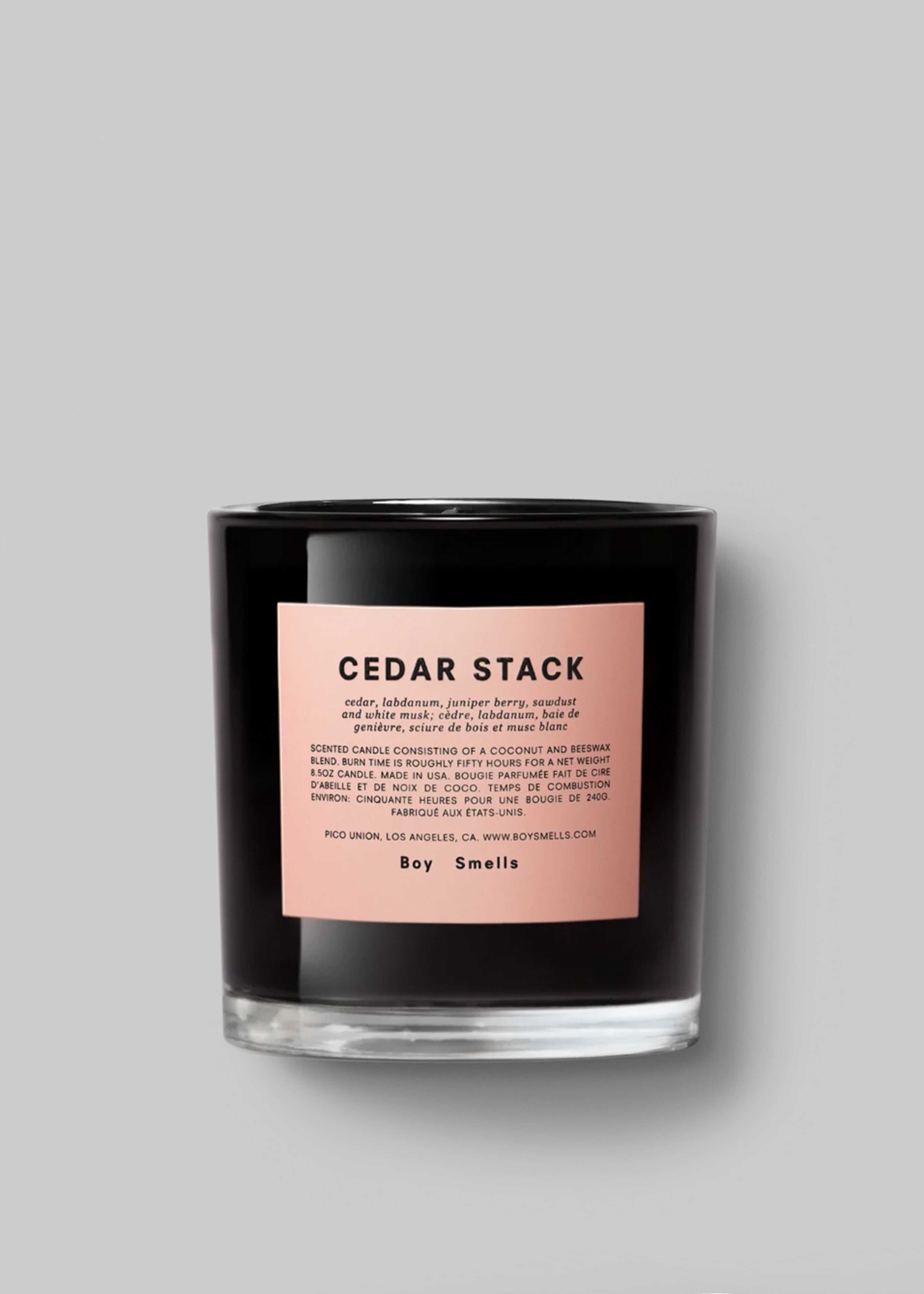 Boy Smells Cedar Stack Candle - 1
