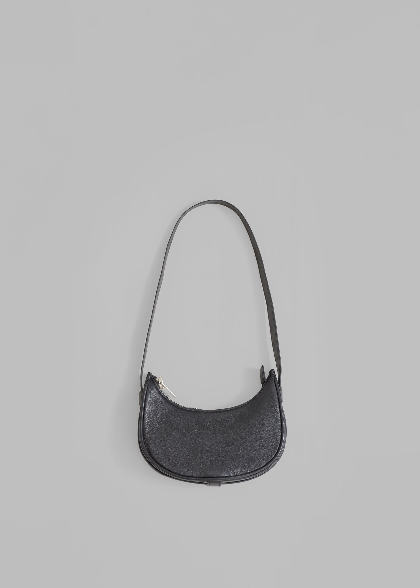 Shaw Mini Crescent Bag - Black