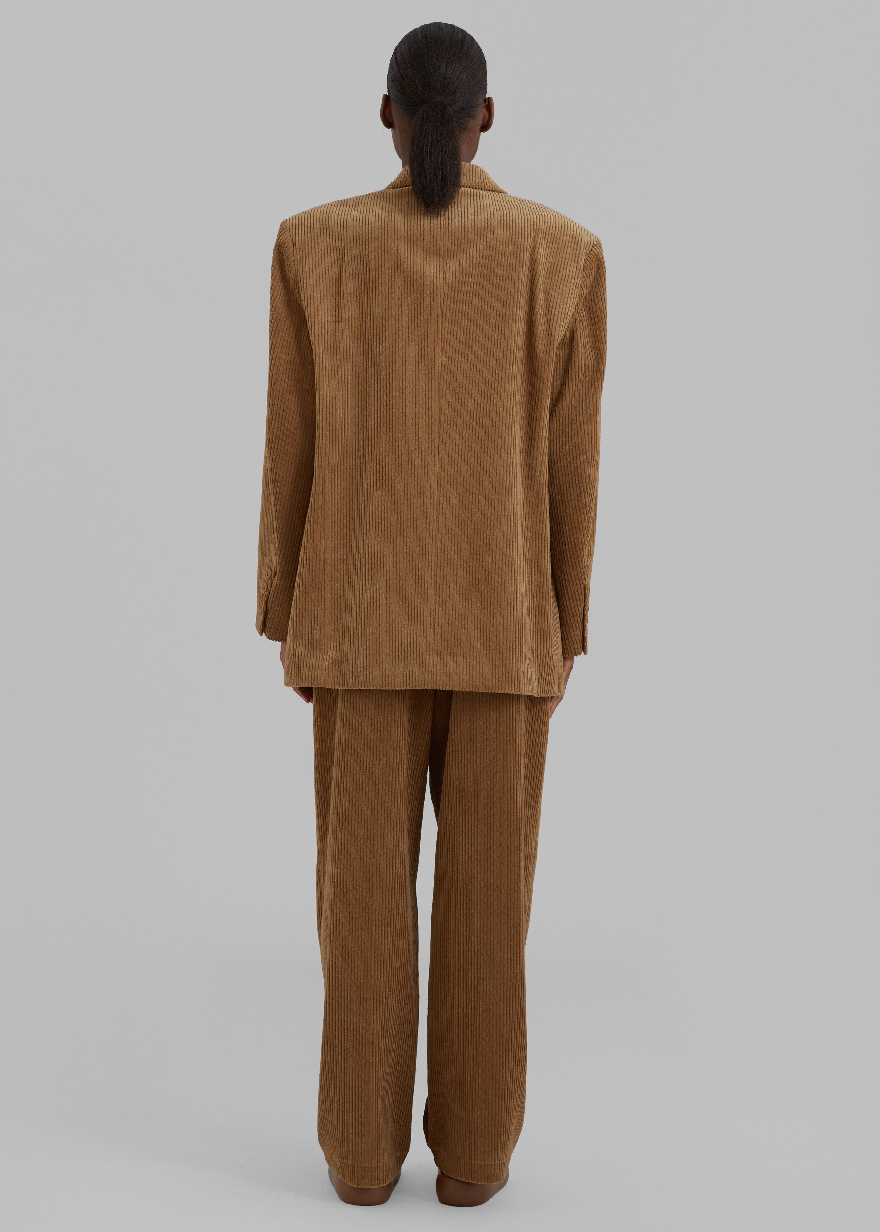 Siham Corduroy Pants - Camel - 7