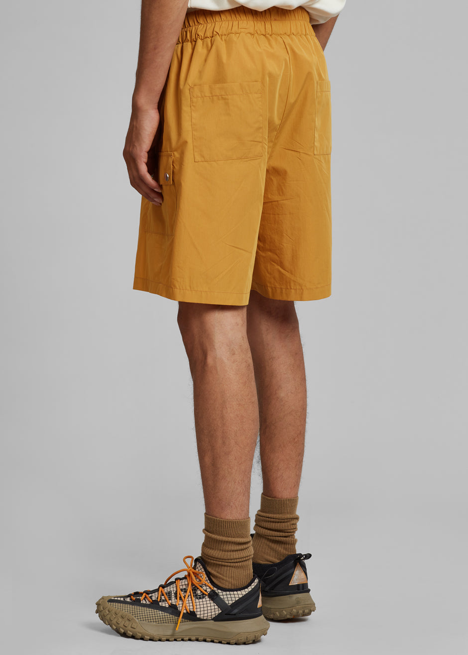 Spence Nylon Shorts - Orange - 7