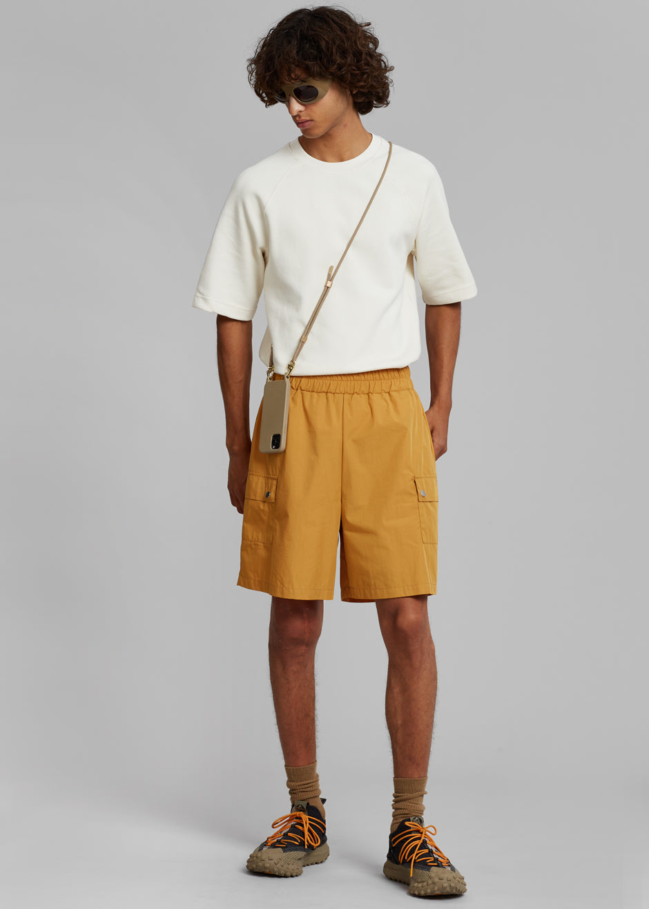 Spence Nylon Shorts - Orange - 2