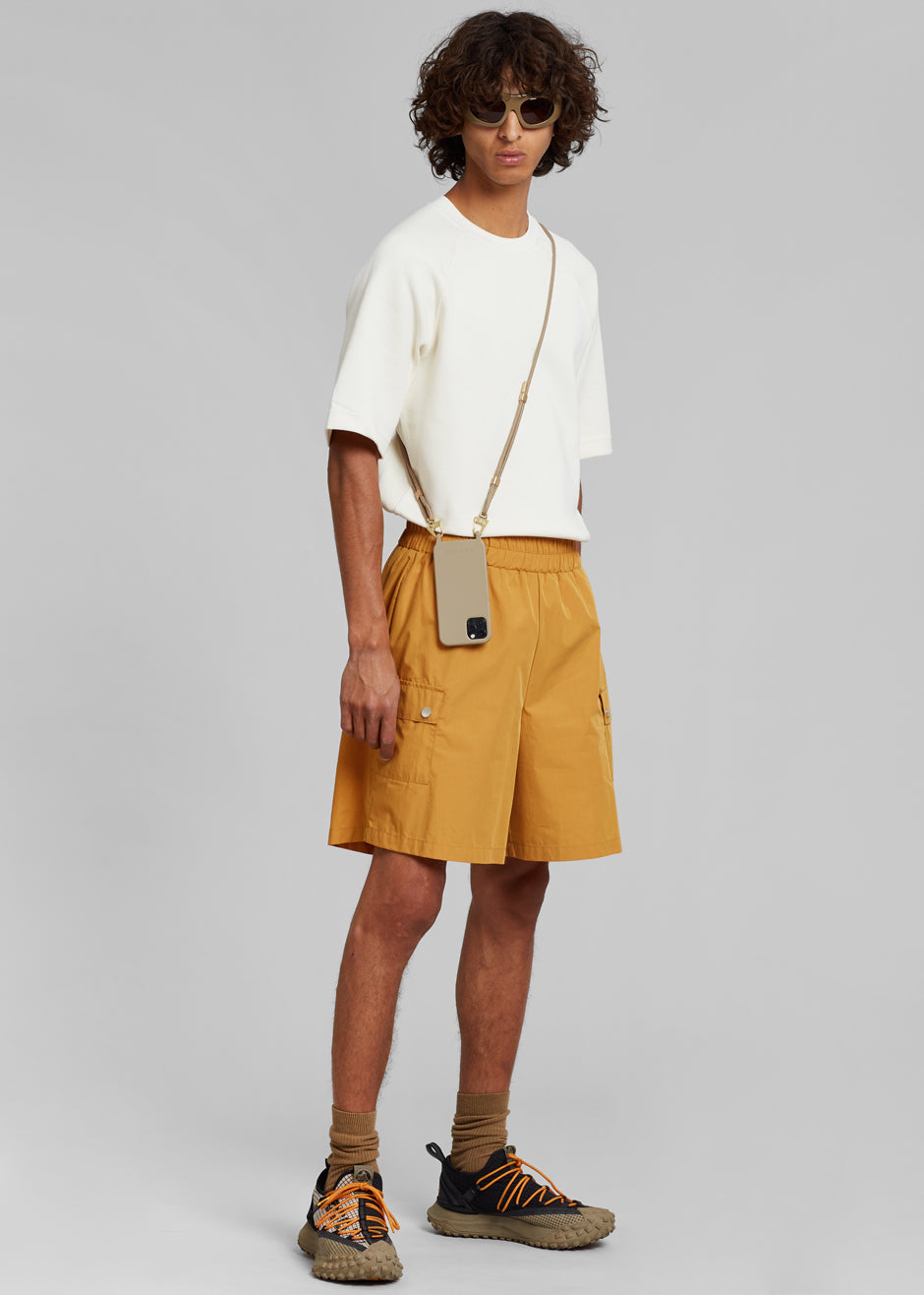 Spence Nylon Shorts - Orange - 4
