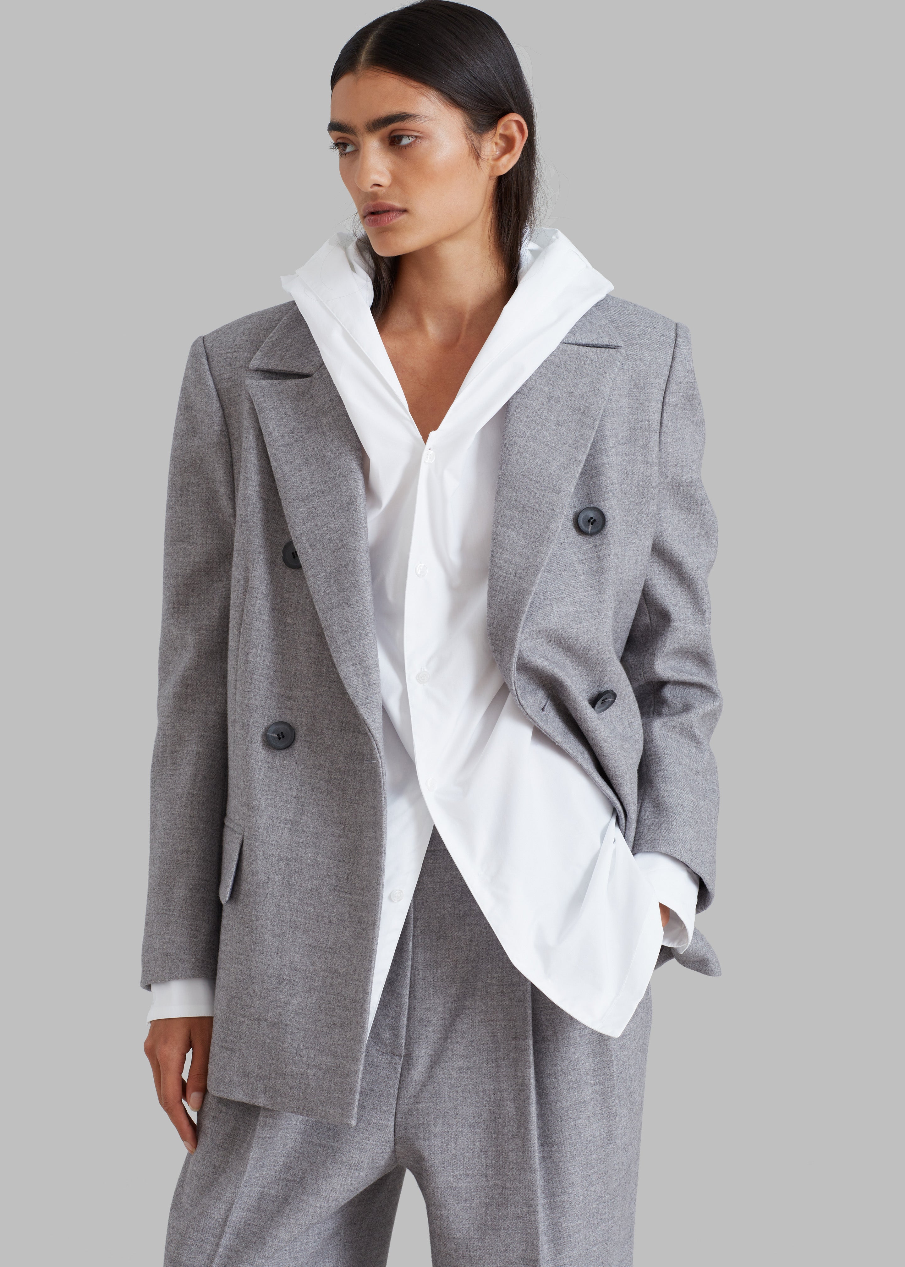 Stine Blazer - Grey - 7