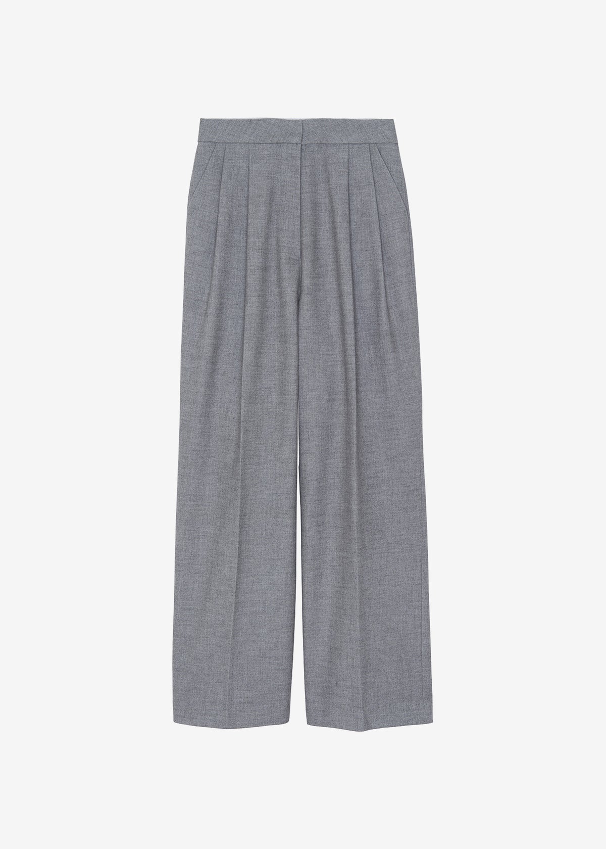 Stine Pintuck Pants - Grey - 10