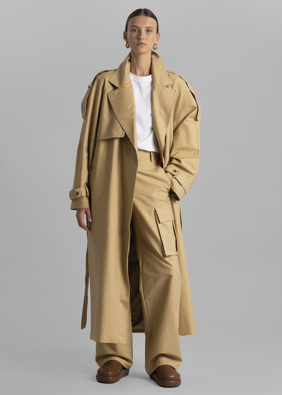 Suzanne Trench Coat - Beige - 4