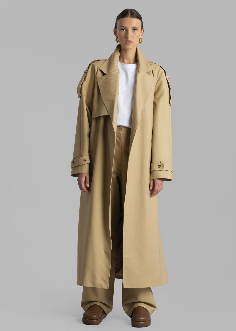 Suzanne Trench Coat - Beige - 7