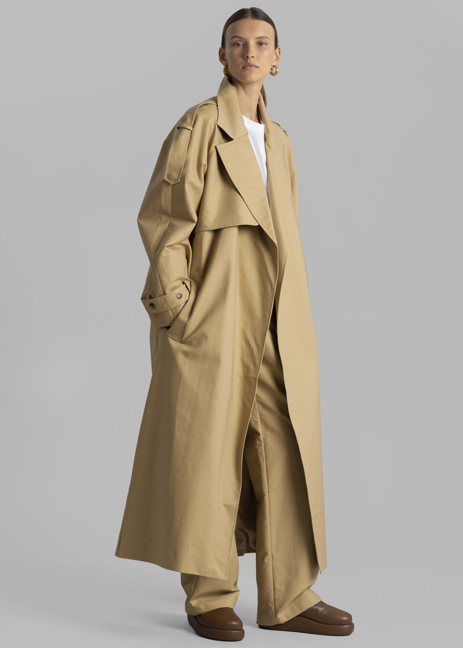 Suzanne Trench Coat - Beige - 3
