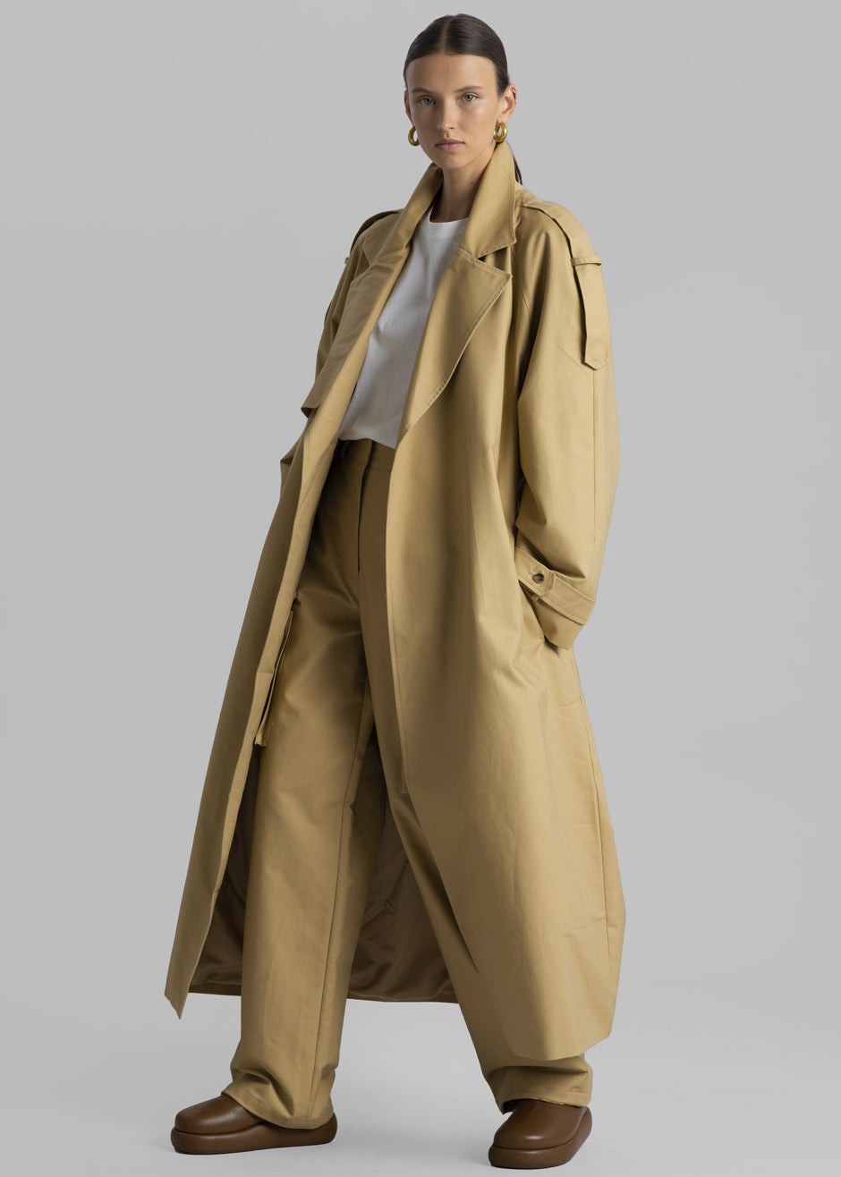Suzanne Trench Coat - Beige - 5