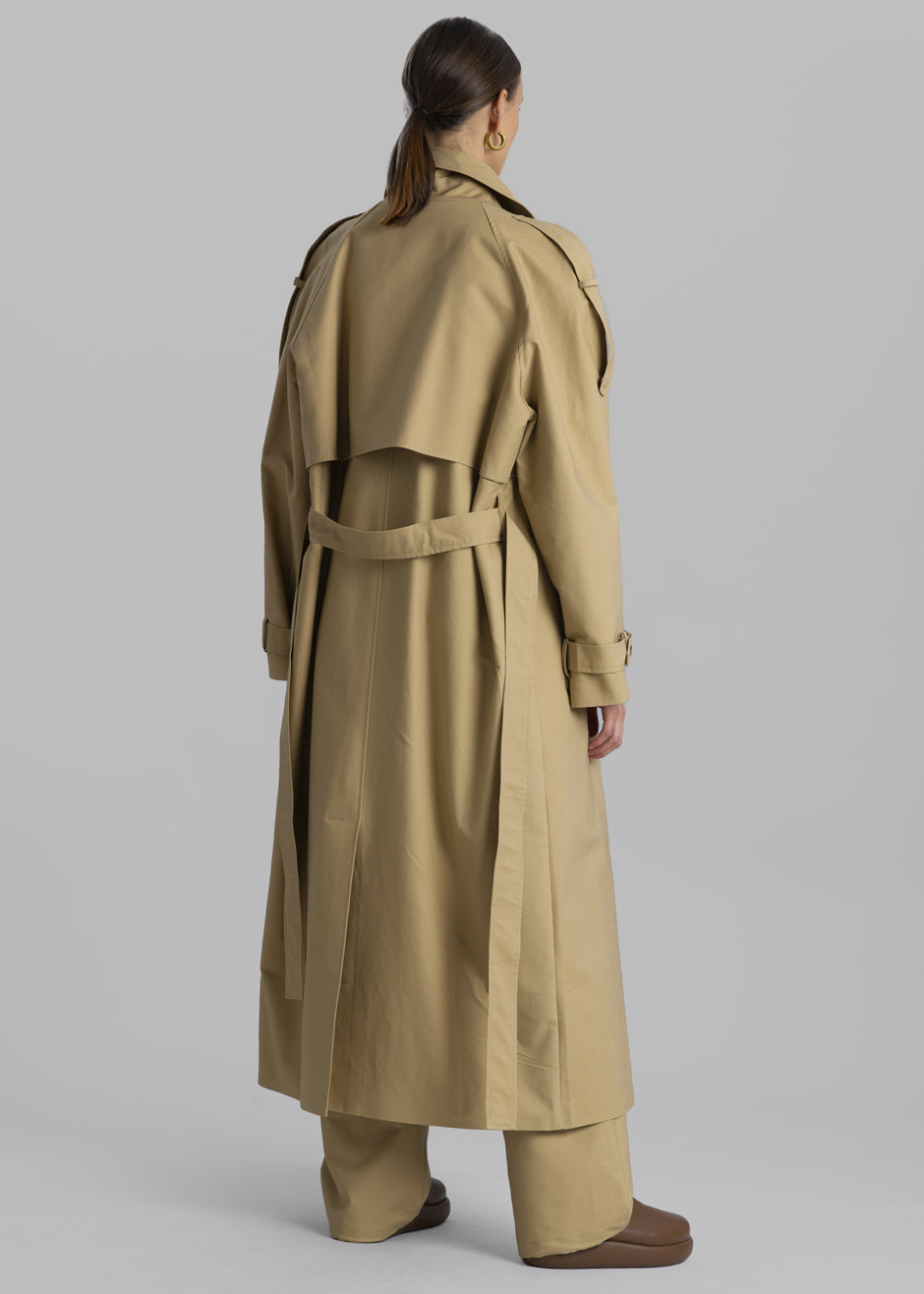 Suzanne Trench Coat - Beige - 9