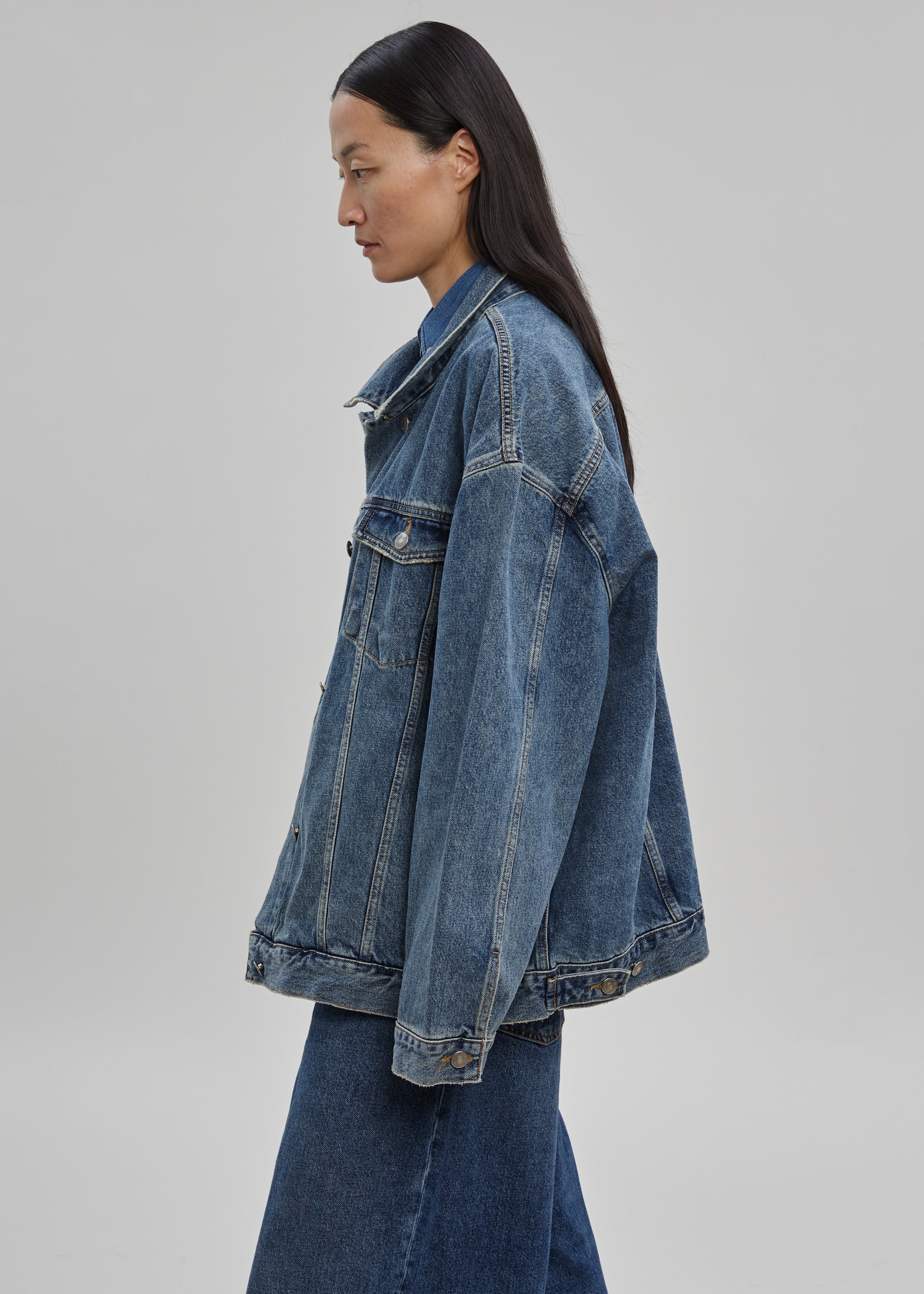 Oak and fort denim jacket sale