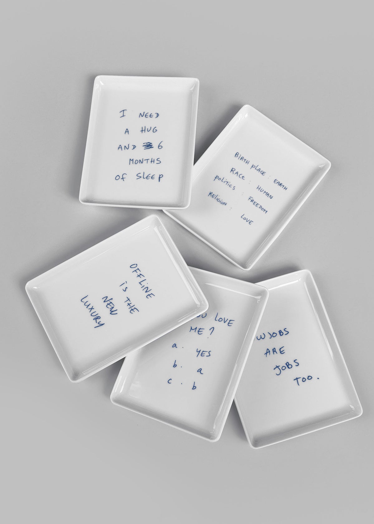 TFS x Thomas Lélu Hug Tray - White/Blue - 3