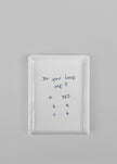 TFS x Thomas Lélu Love Me Tray - White/Blue