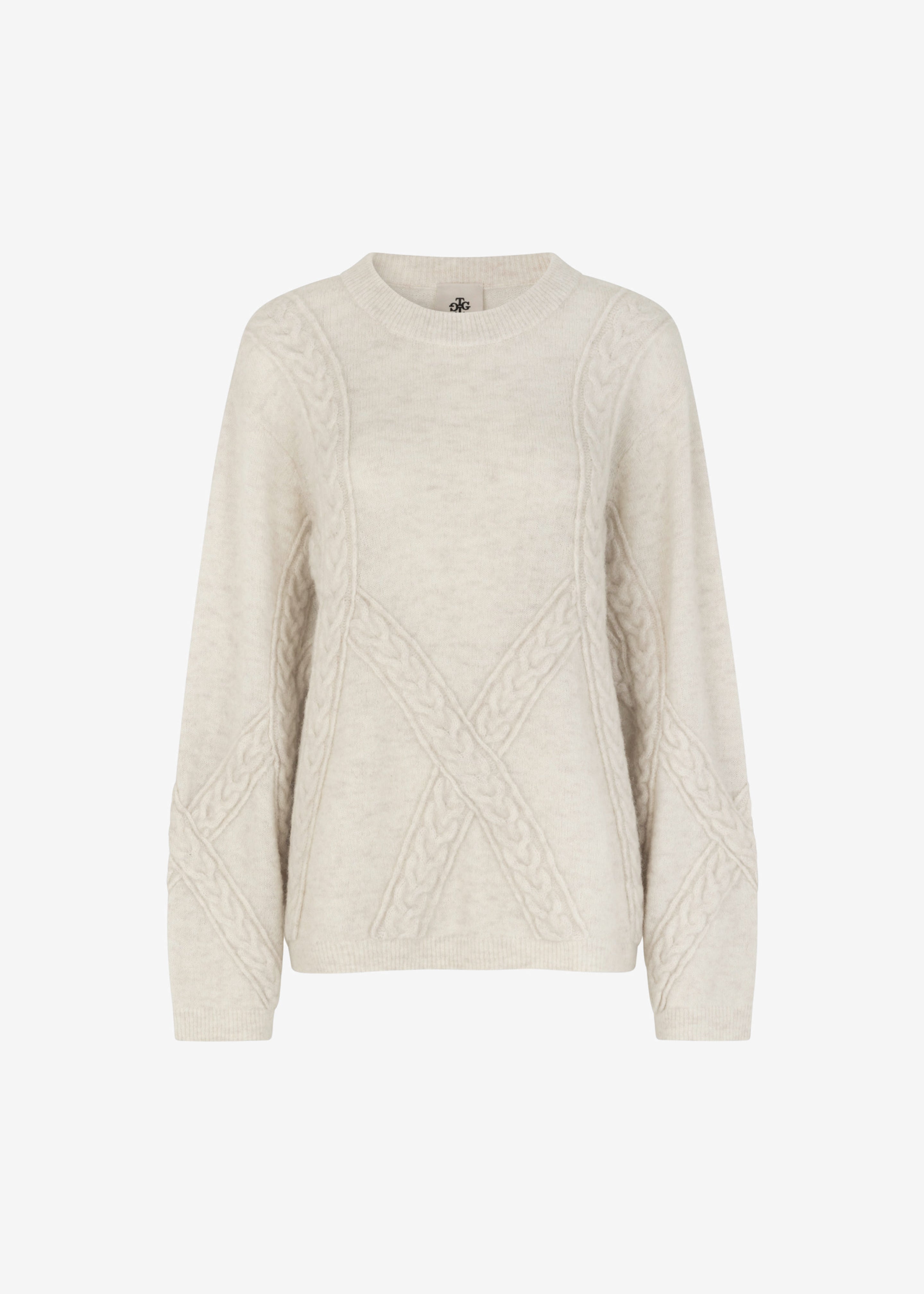 The Garment Courchevel Cable Knit - Oatmeal - 7