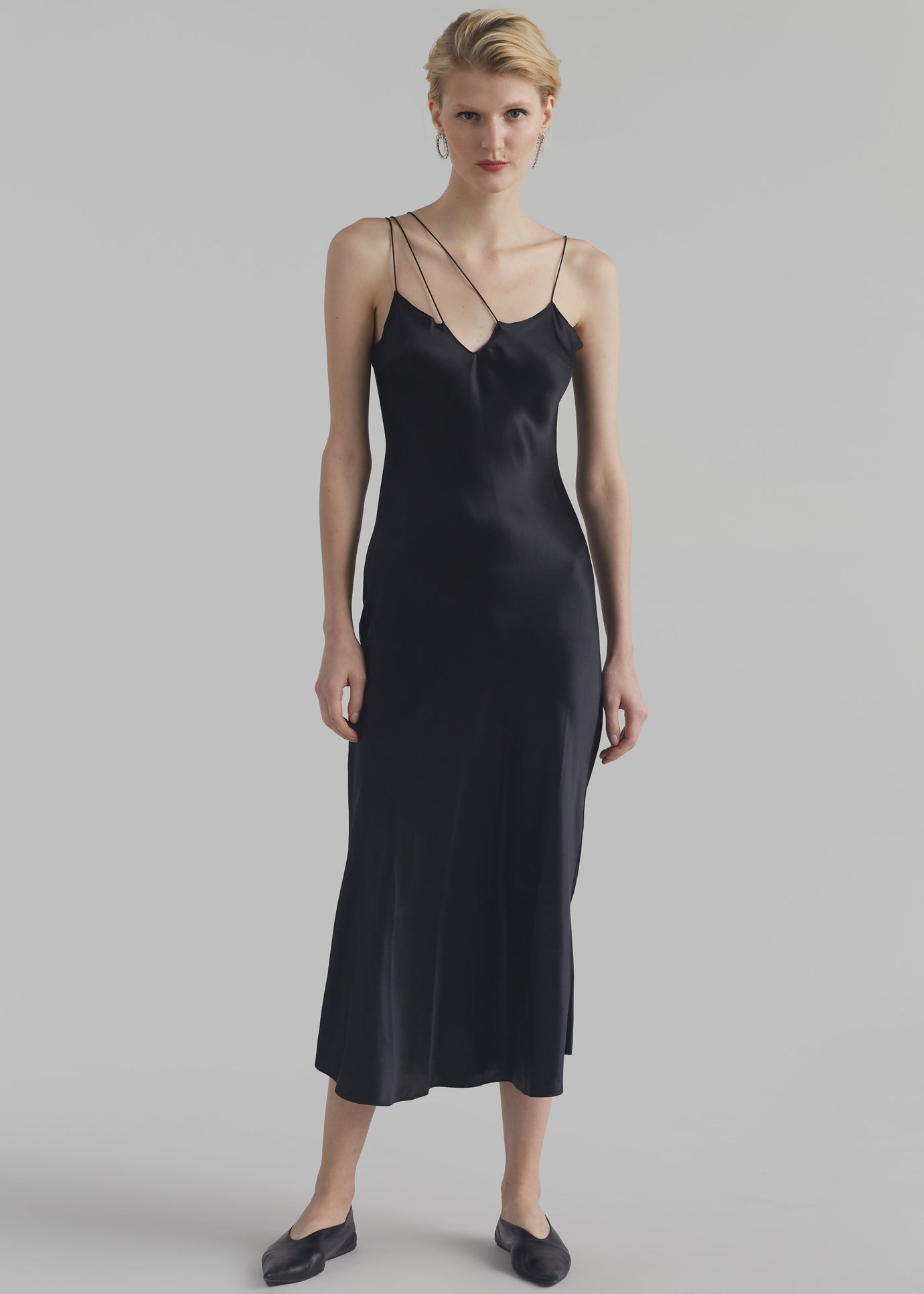 The Garment Catania Slip Dress - Black - 1