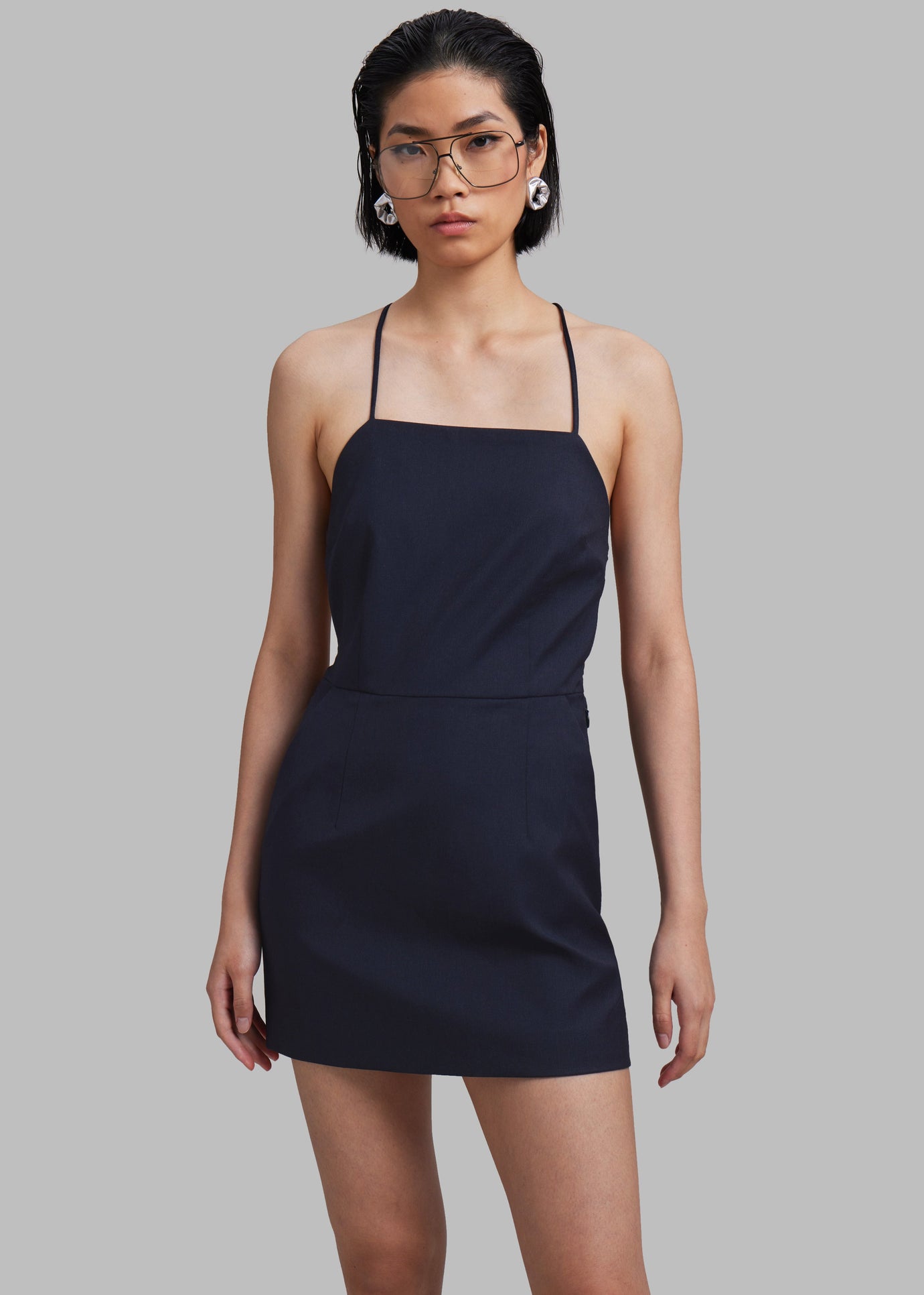 The Garment Pluto Front Dress - Midnight Blue