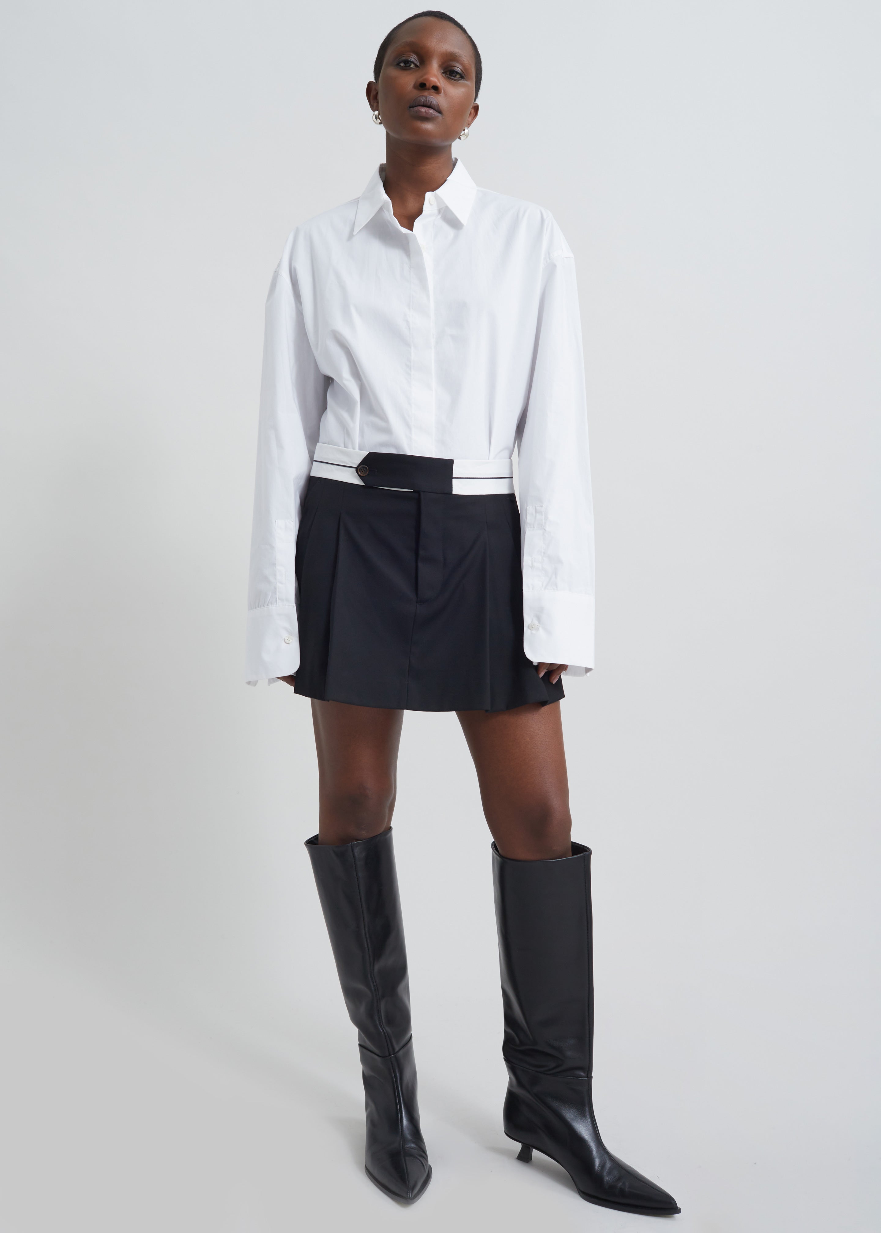 The Garment Pluto Mini Skirt - Black - 4