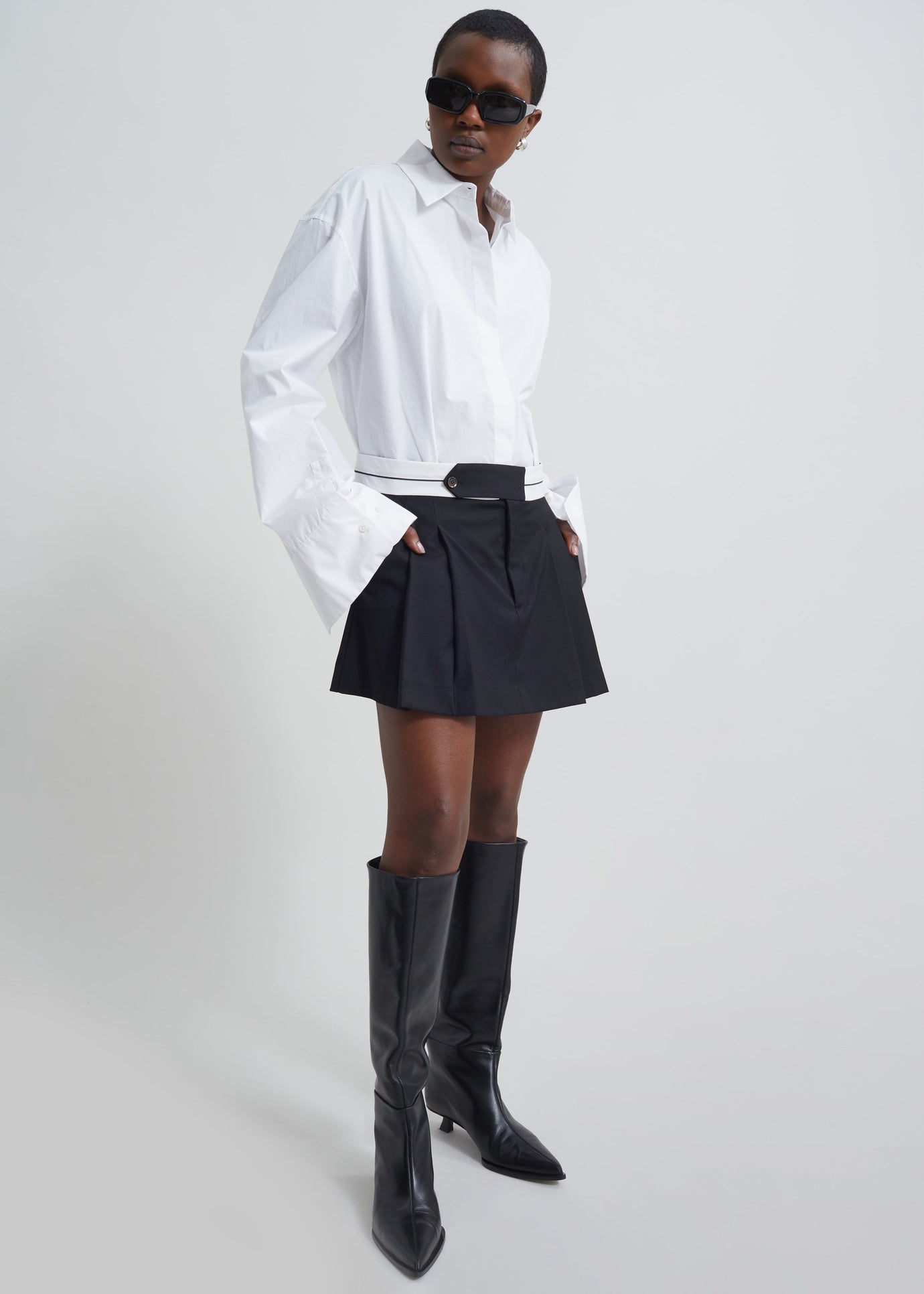 The Garment Pluto Mini Skirt - Black
