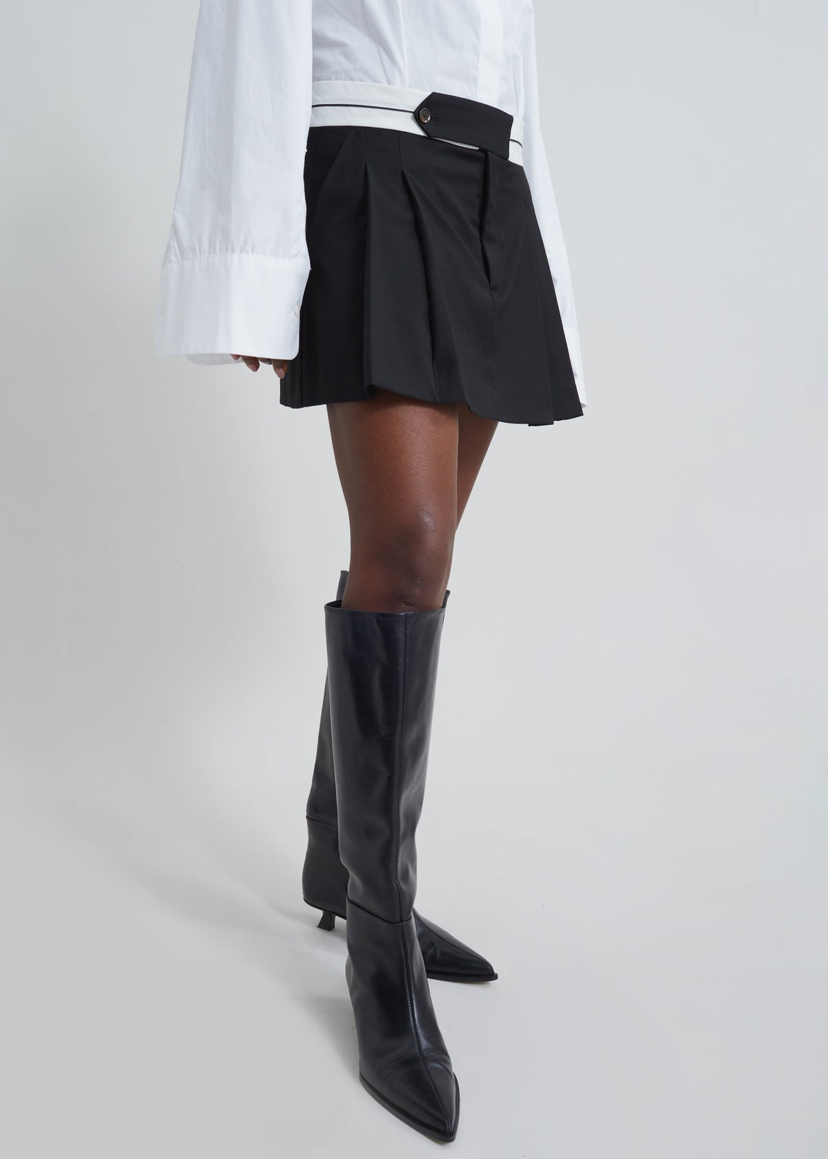 The Garment Pluto Mini Skirt - Black - 5