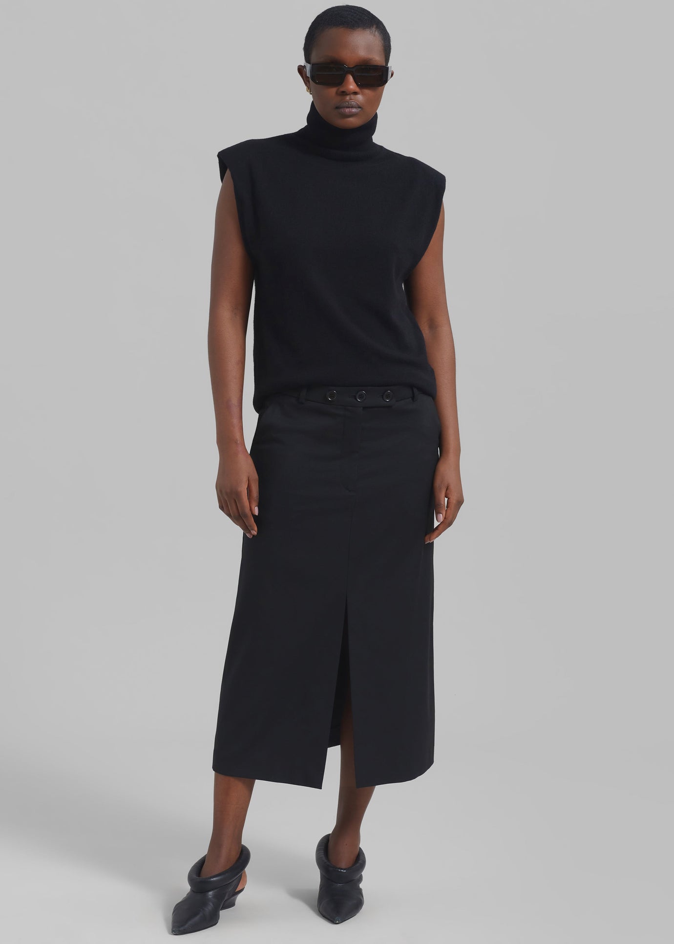 The Garment Pluto Skirt - Black