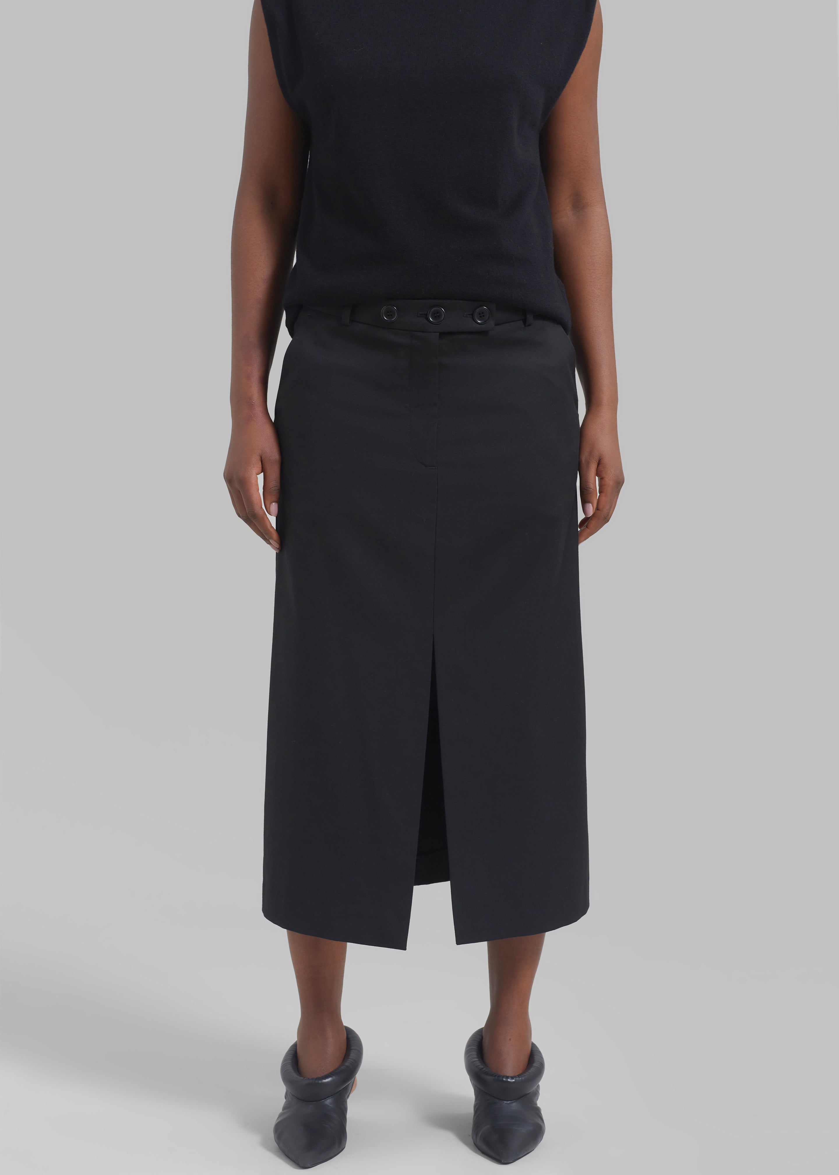 The Garment Pluto Skirt - Black - 4