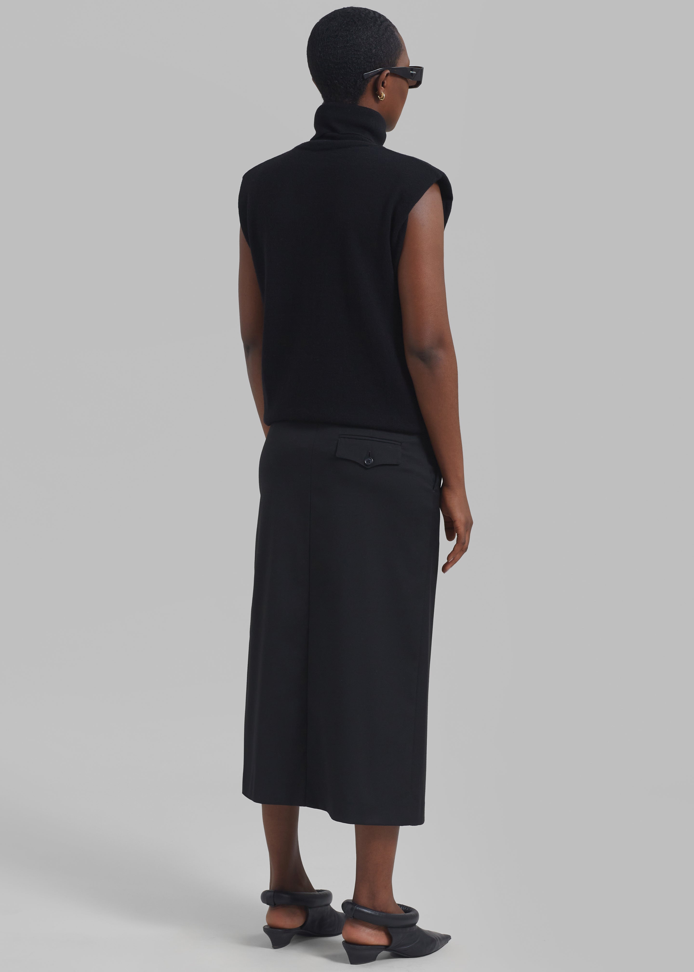 The Garment Pluto Skirt - Black - 7
