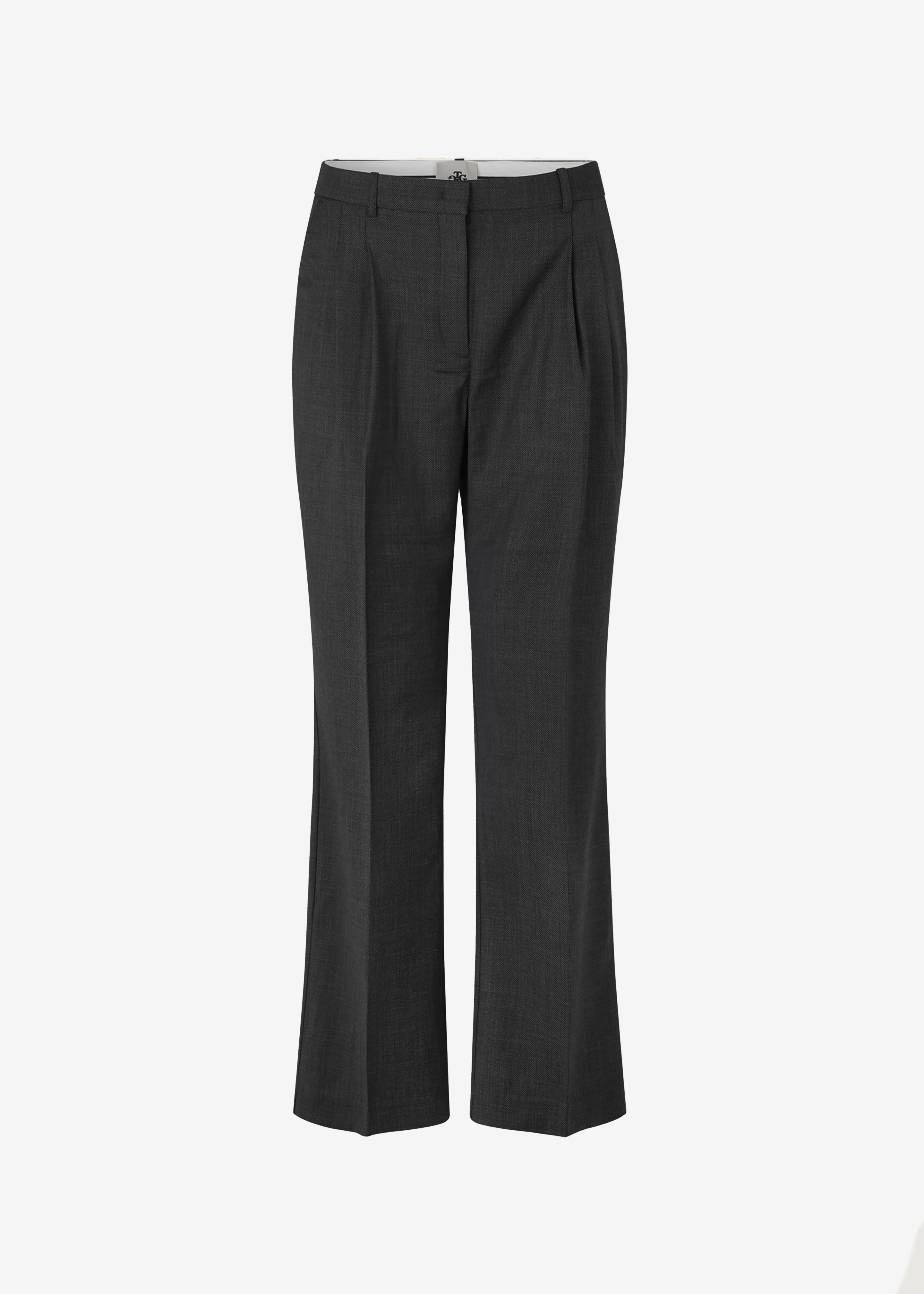The Garment Princeton Pleat Pants - Grey - 11