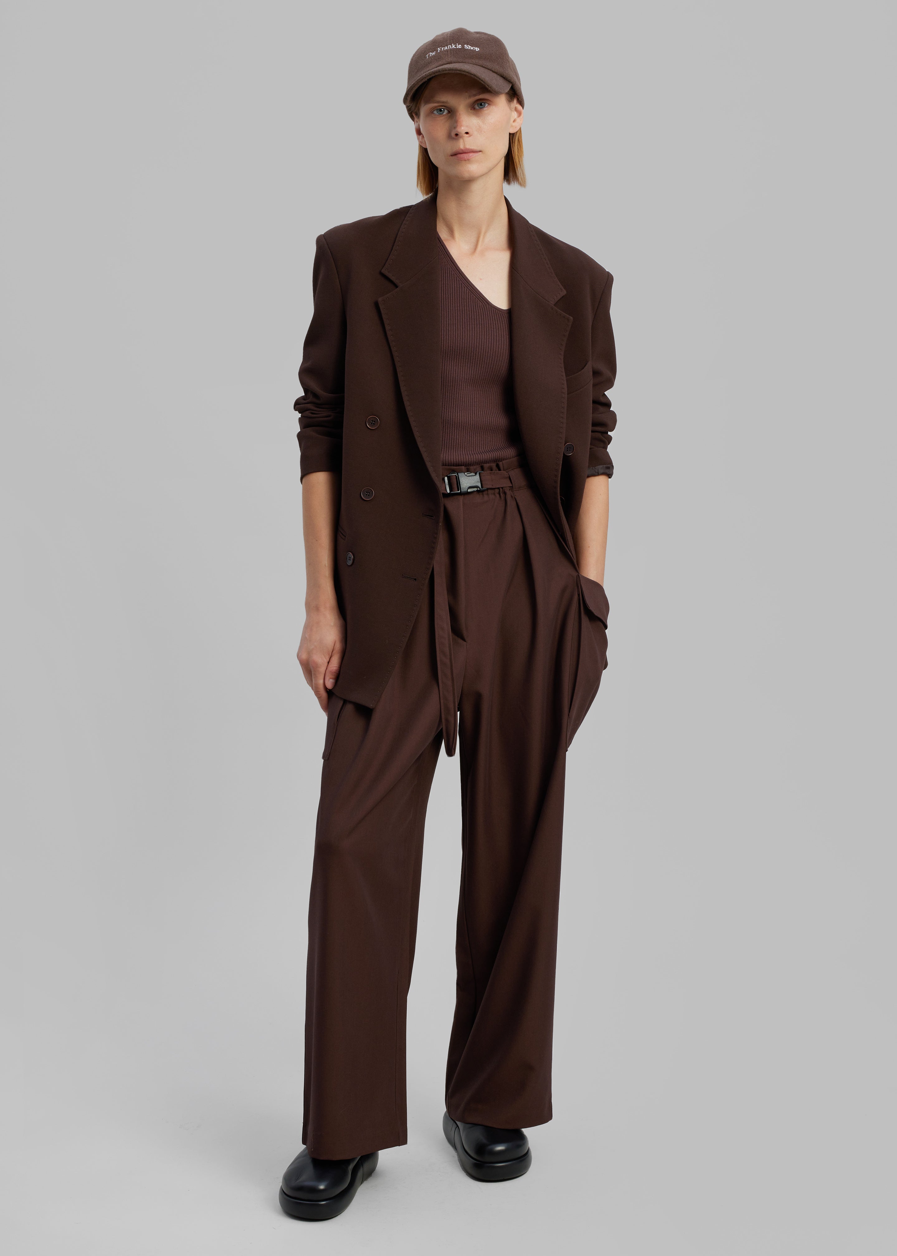 Tiarha Cargo Pants - Brown - 2