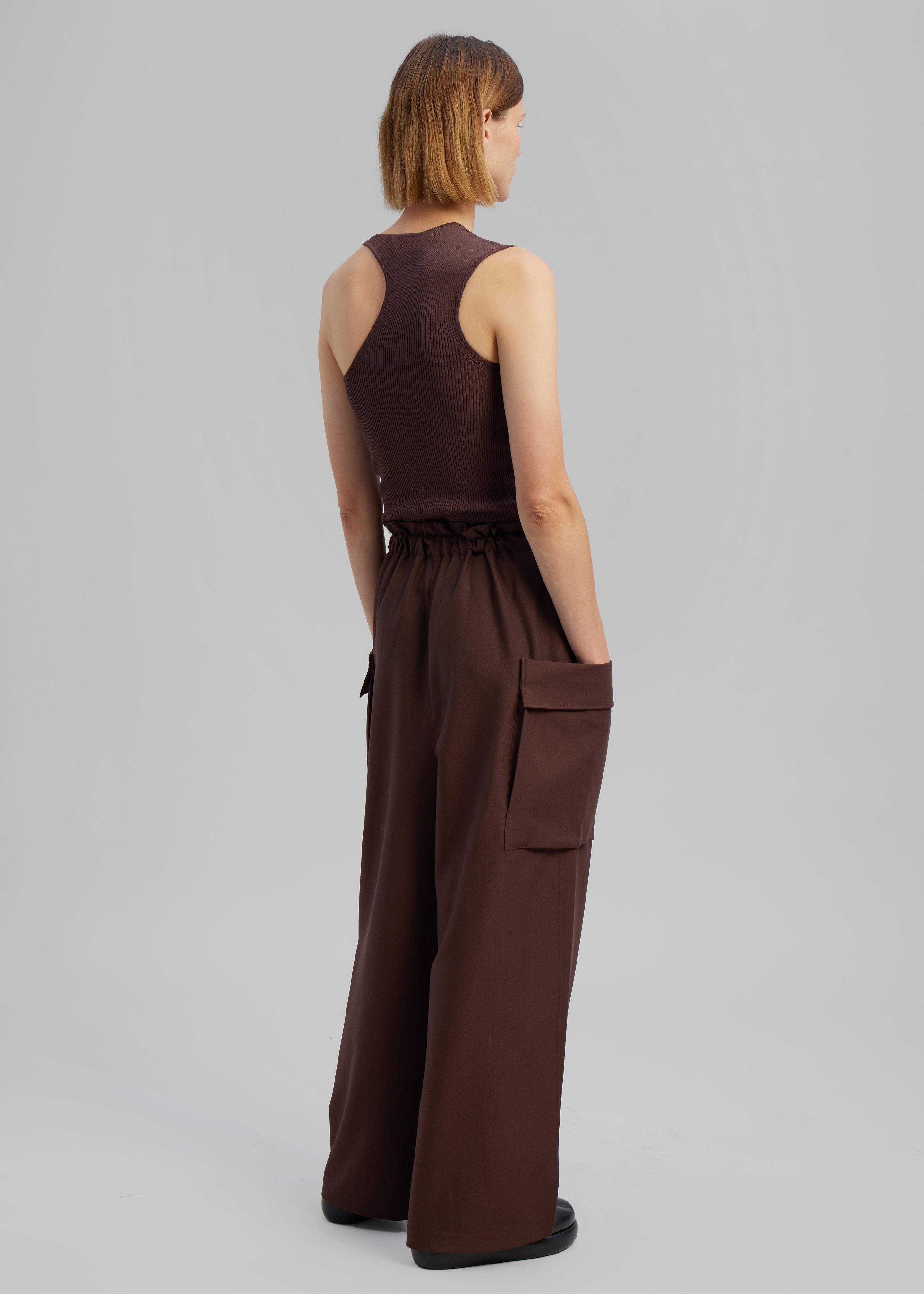 Tiarha Cargo Pants - Brown - 6