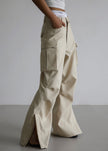 Valo Cargo Pants - Beige