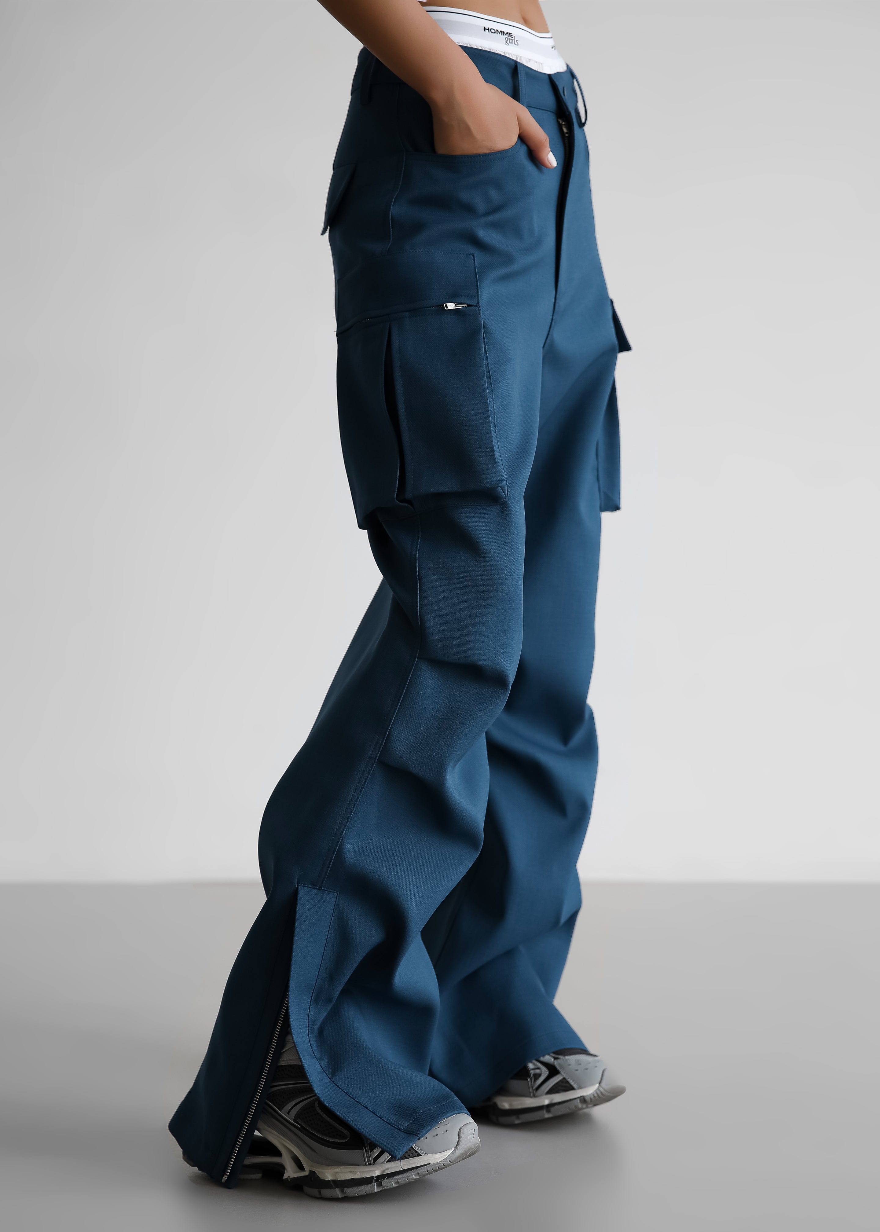 Valo Cargo Pants Navy