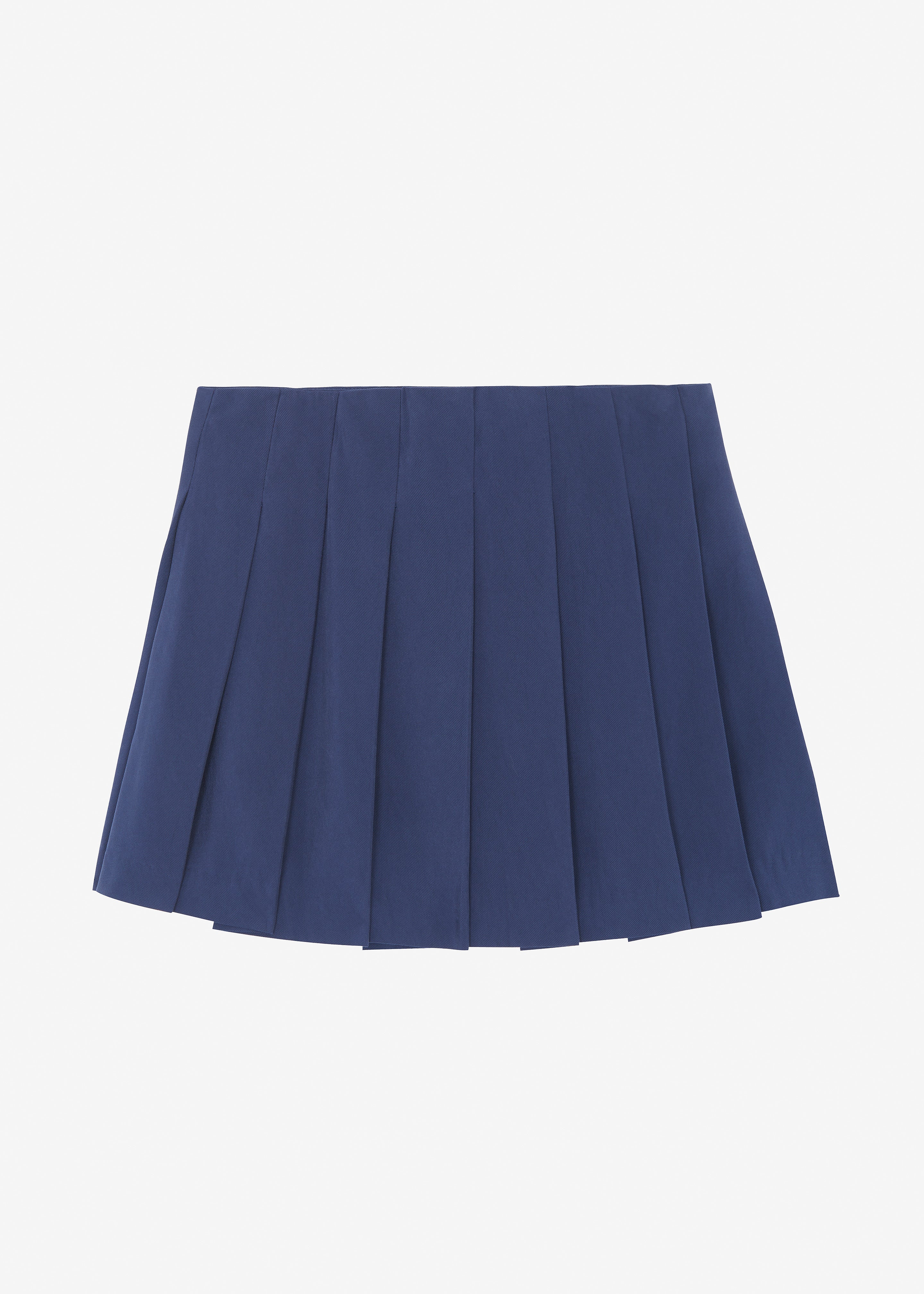 Venus Pleated Skirt Navy Frankie Shop Europe