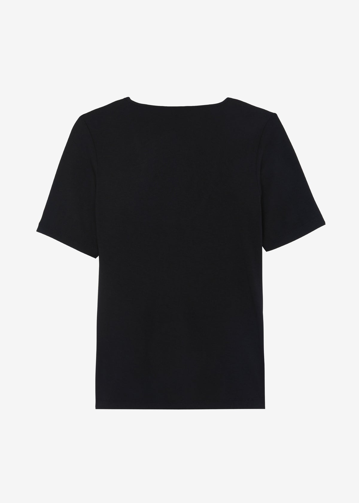 Vera Scoop Back Shirt - Black - 9