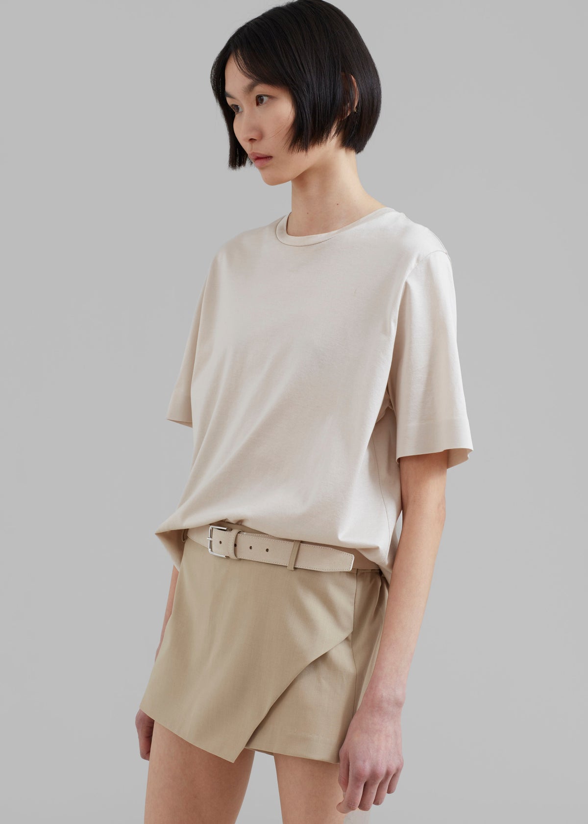 Verona Mini Skort - Beige - 4