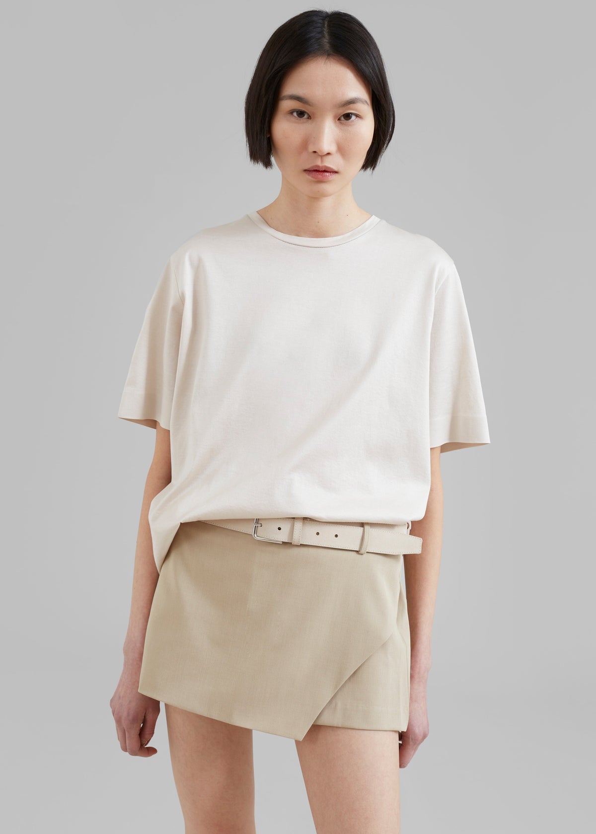 Verona Mini Skort - Beige - 6