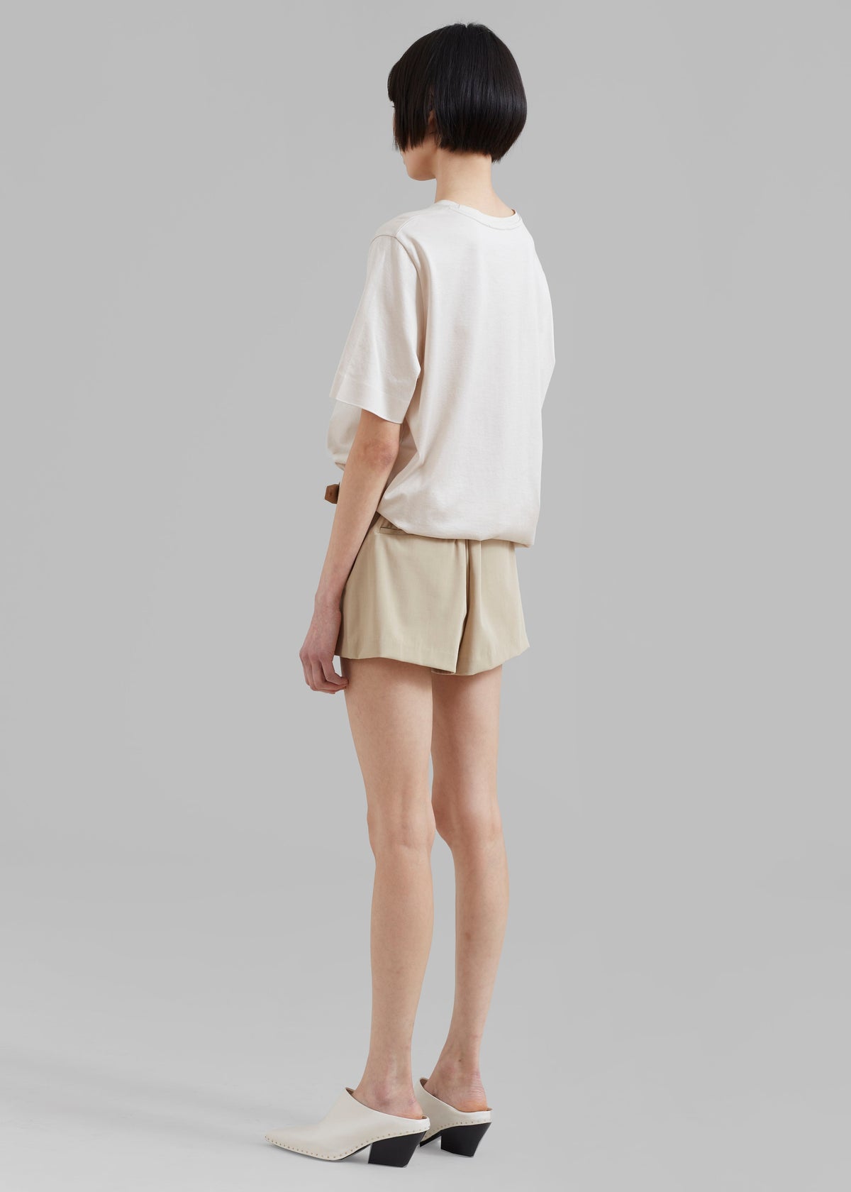 Verona Mini Skort - Beige - 8