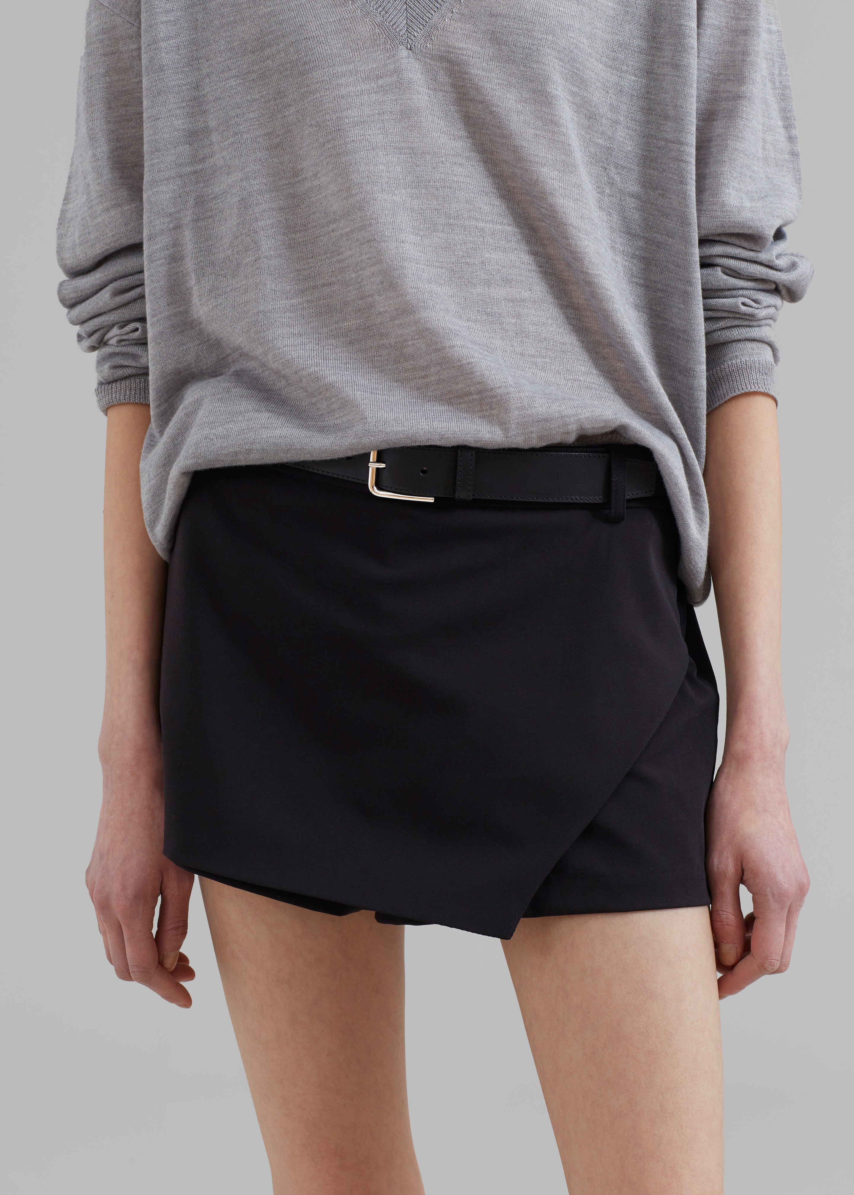 Verona Mini Skort - Black - 3