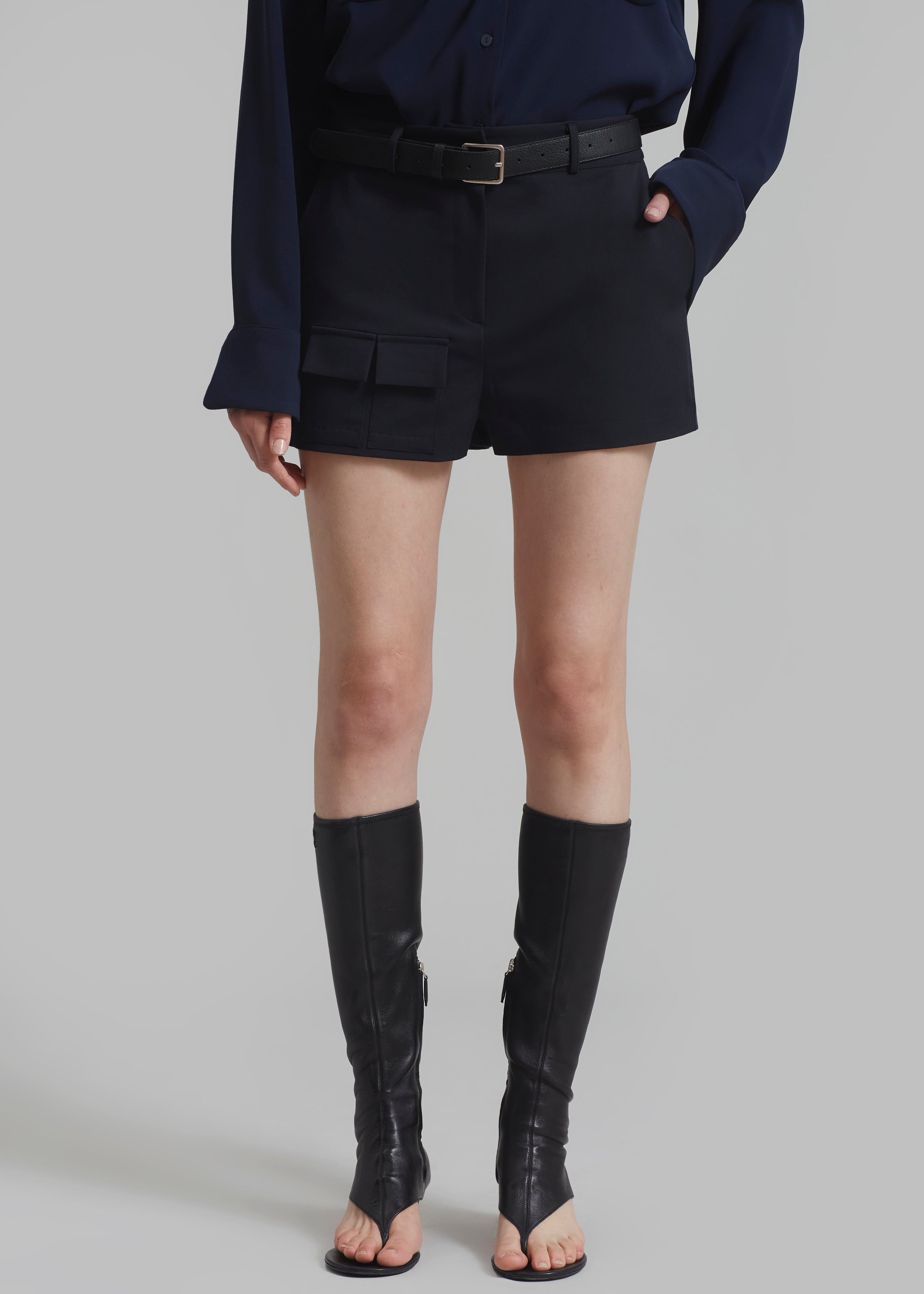 Wendy Mini Shorts - Navy - 9