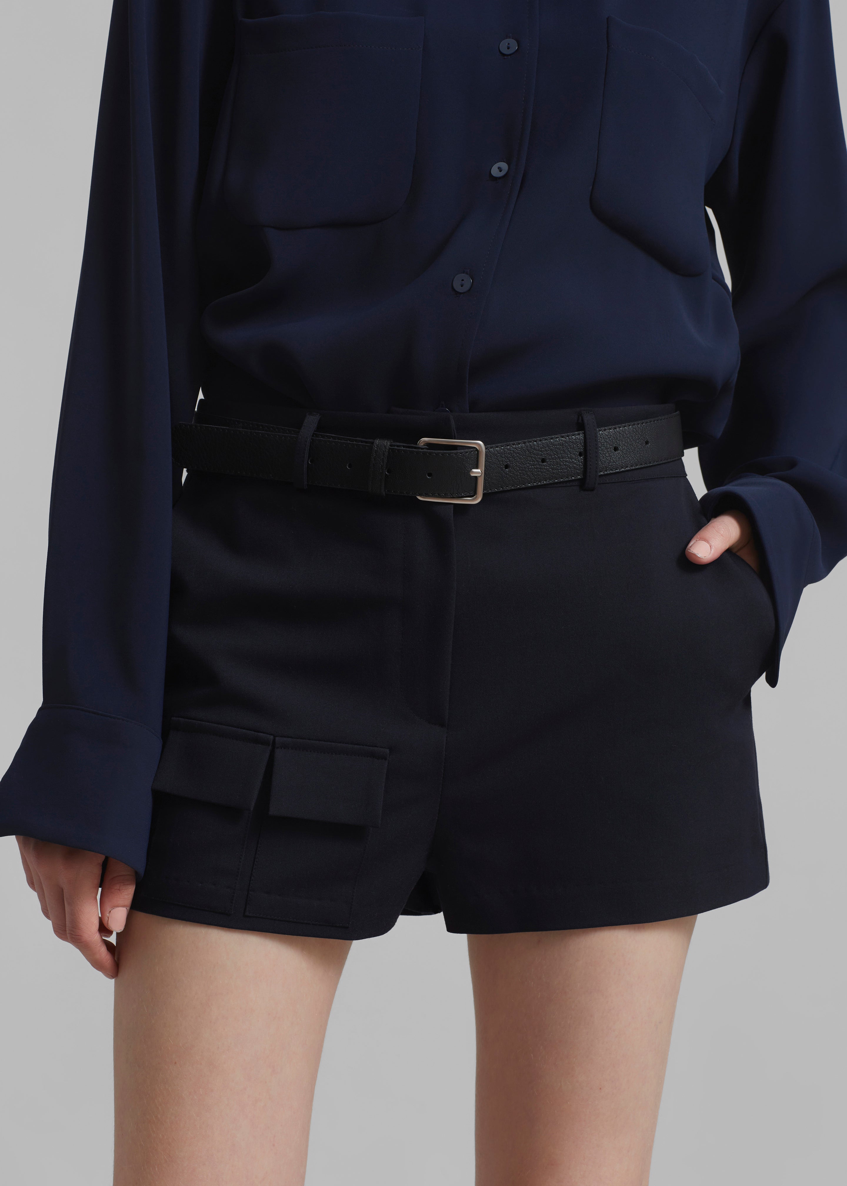Wendy Mini Shorts - Navy - 7