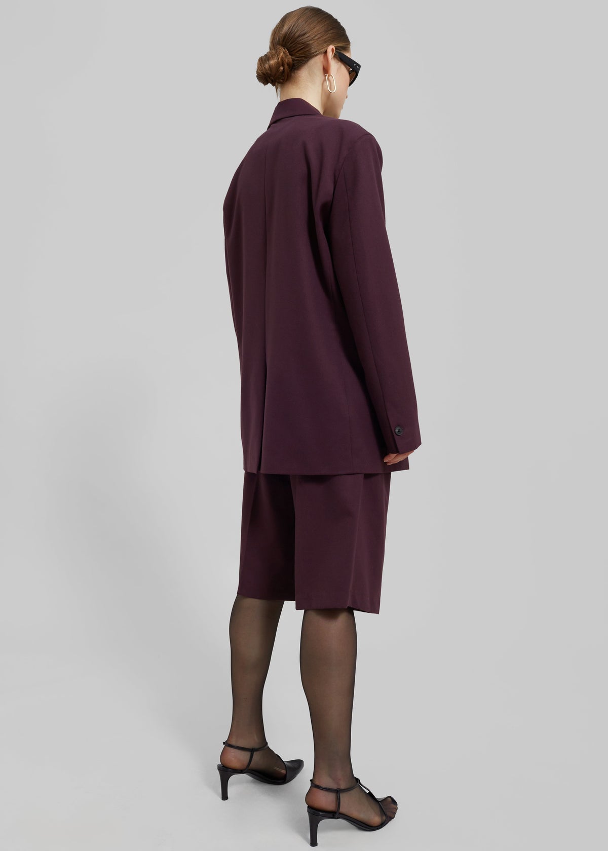 Wilma Blazer - Burgundy - 7