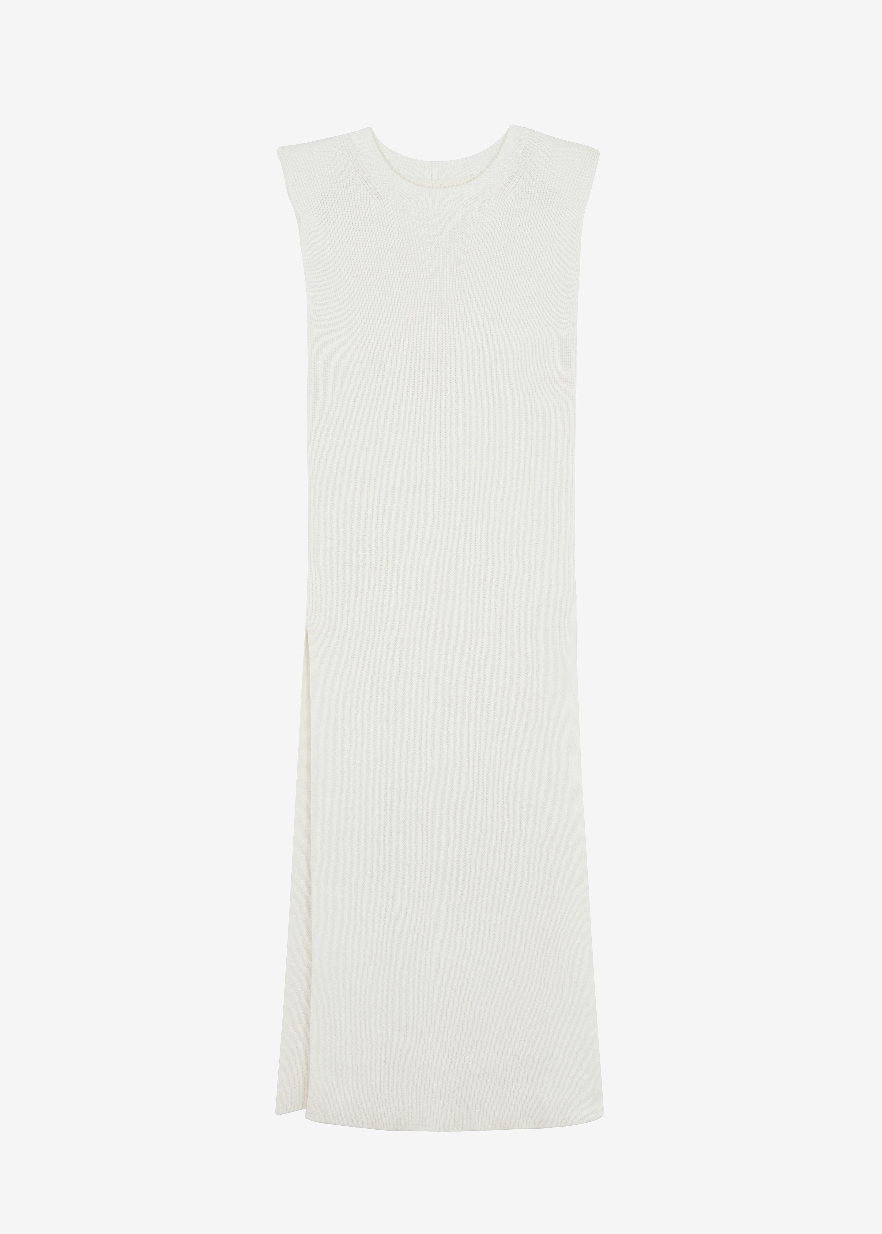 Wren Sleeveless Knit Dress - White - 10